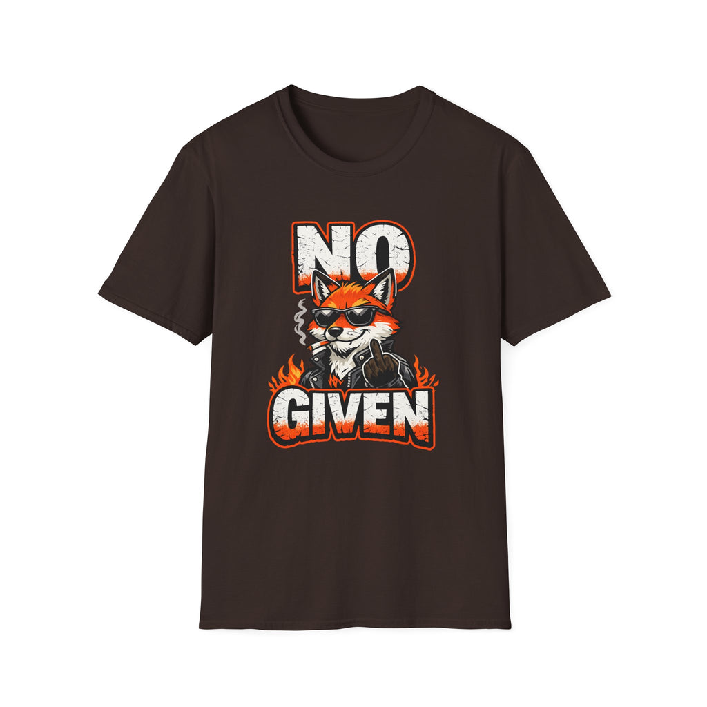 No Given Fox T-Shirt — Funny "No Fox Given" Graphic Tee