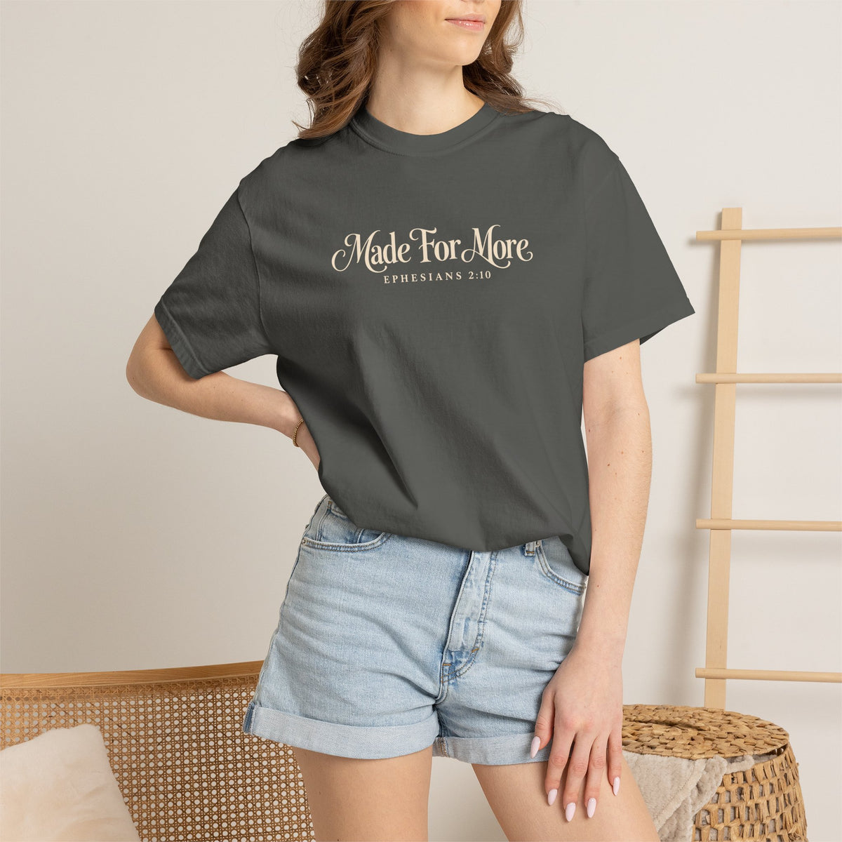Made For More T Shirt Christian Faith Graphic Tee Ephesians 2:10
