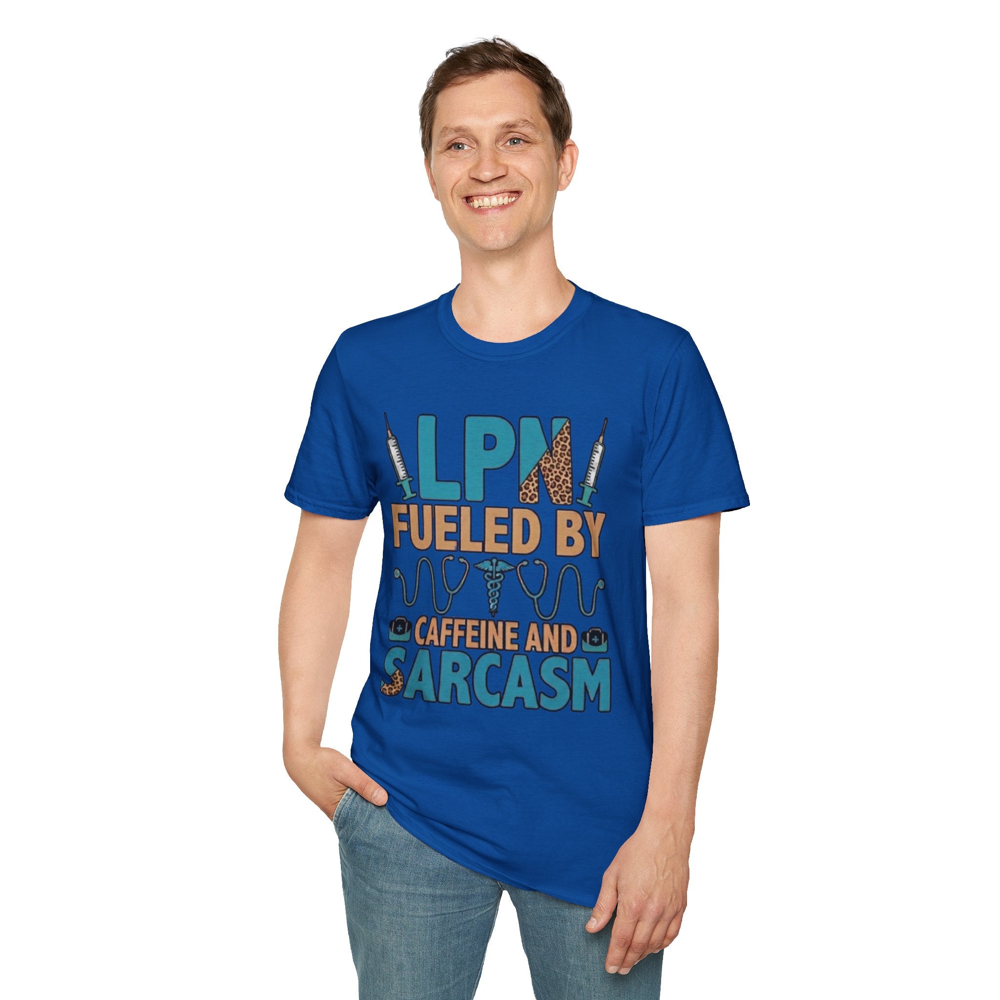 LPN Fueled By Caffeine & Sarcasm T‑Shirt