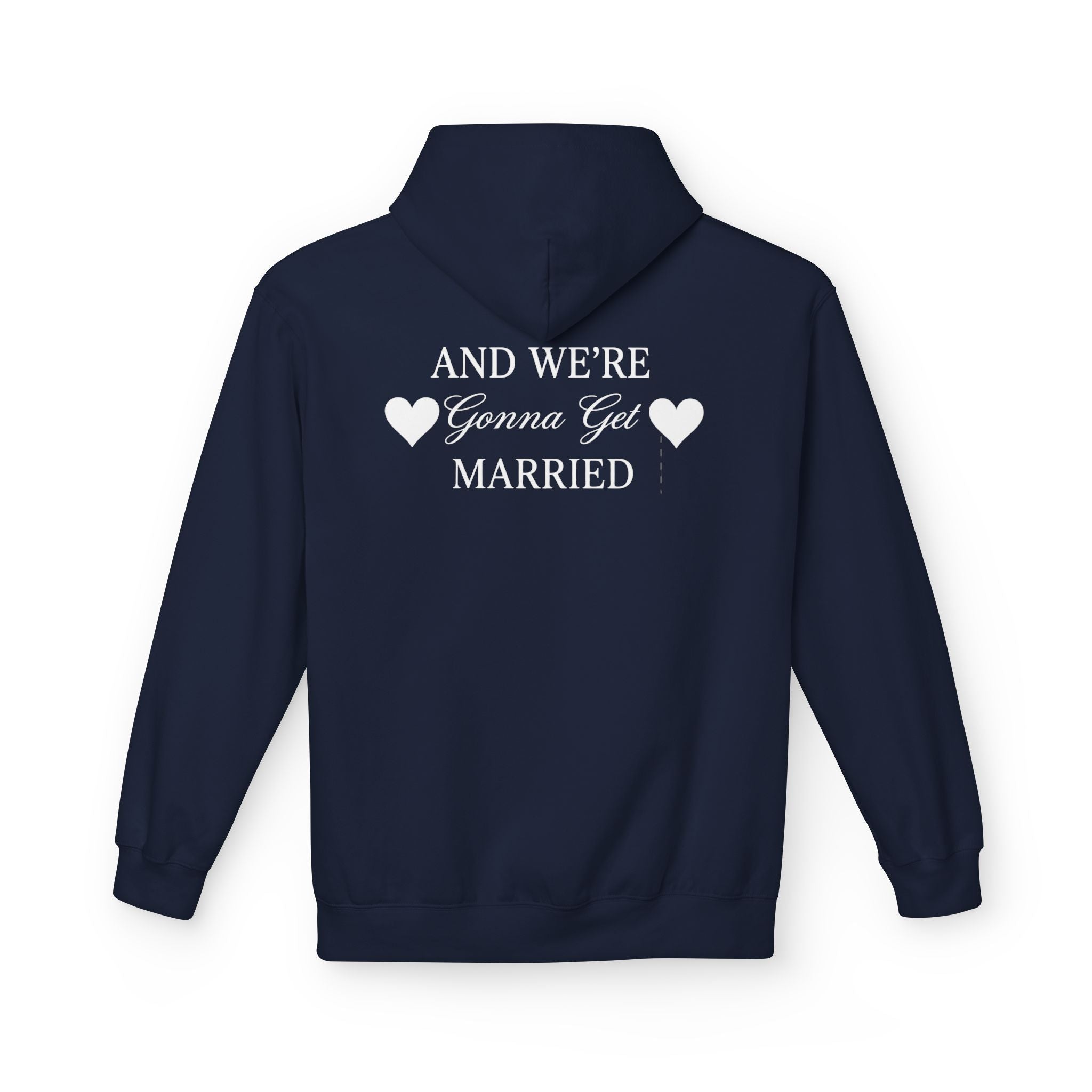 Engaged Couple Hoodie And We're Gonna Get Married Wedding Announcement Pullover