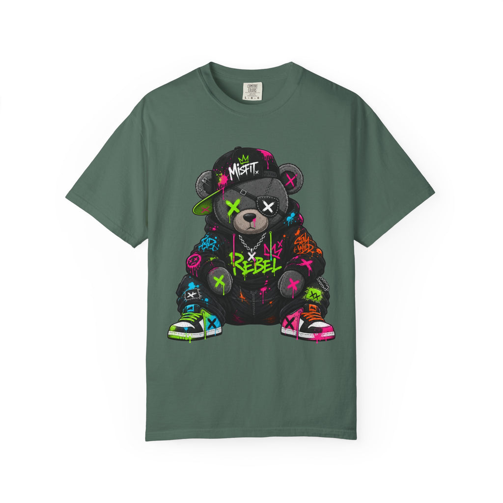 Rebel Graffiti Bear T Shirt