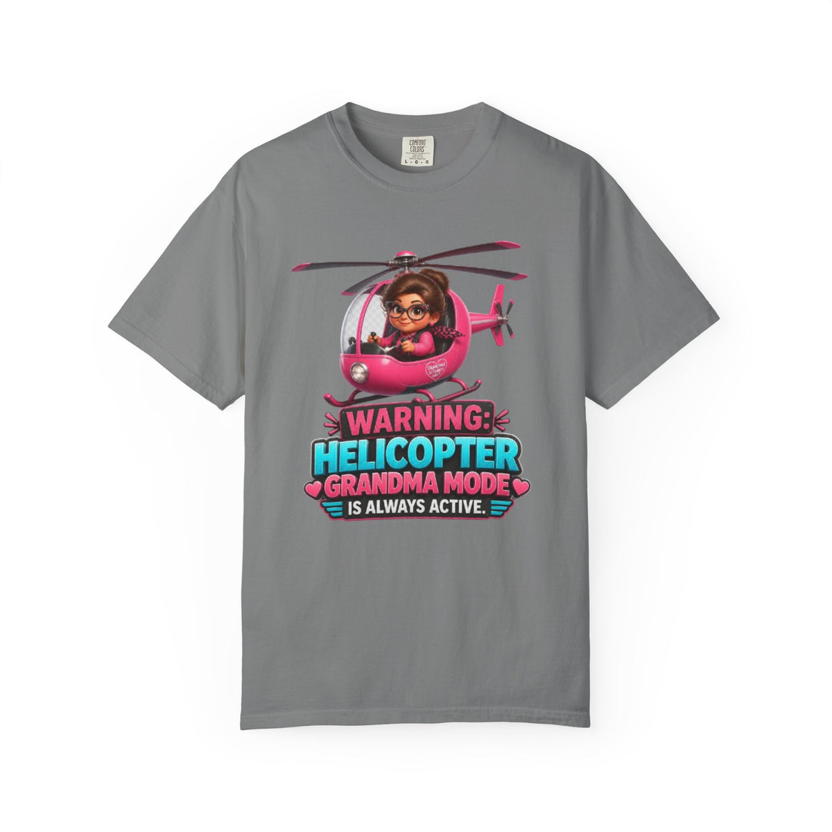 Helicopter Grandma T Shirt Warning Helicopter Grandma Mode Is Always Active