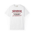 Menopause 0 Stars T-Shirt, Do Not Recommend Tee, Funny Menopause Shirt, Women Over 40 50 Gift, Perimenopause Humor Comfort Tee