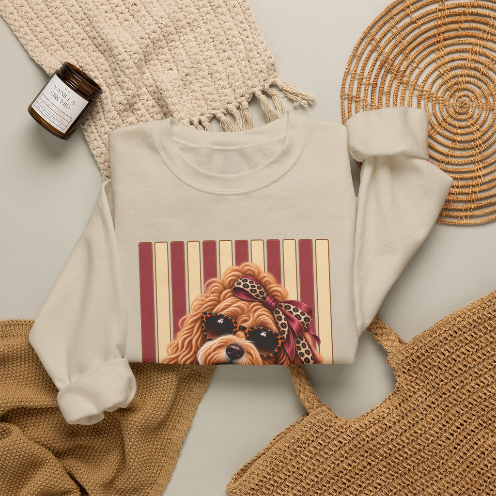 Labradoodle Sweatshirt, Trendy Dog Mom Gift, Sassy Doodle Lover Shirt, Cute Dog Sweatshirt, Artsy Boutique Pet Lover Gift