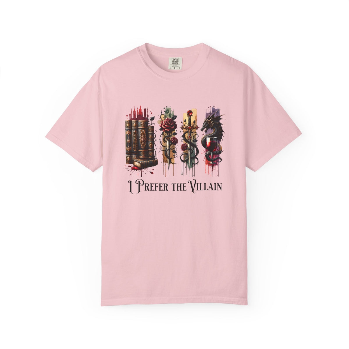 Villainous Icons Graphic T Shirt I Prefer the Villain