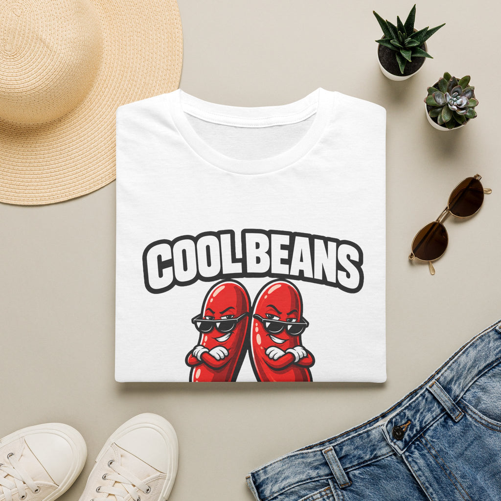 Cool Beans T‑Shirt — Retro Cartoon Funny Graphic Tee