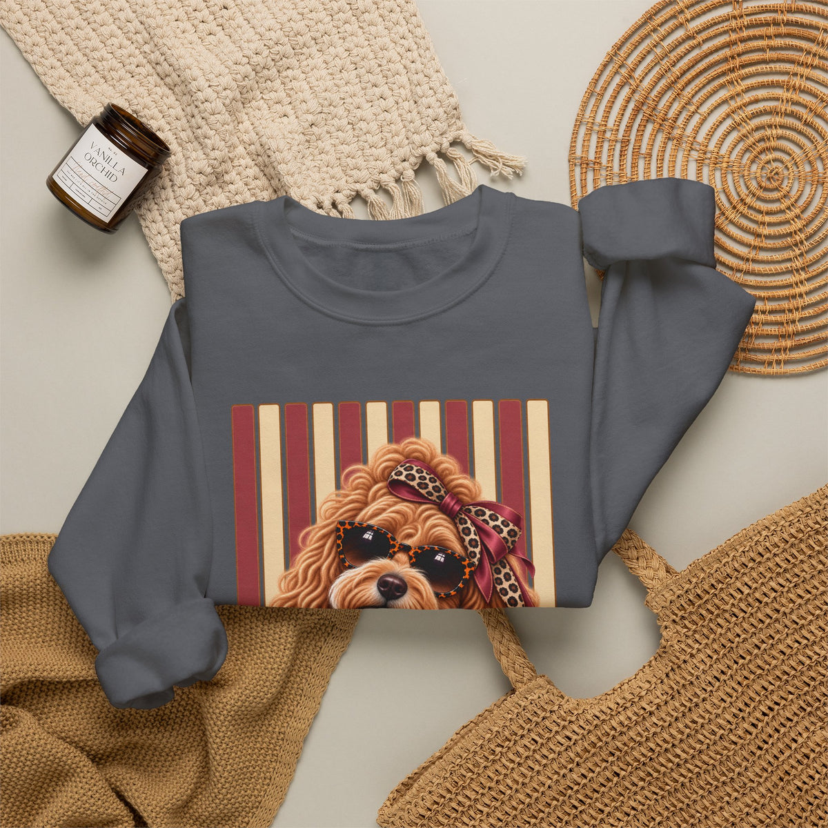 Labradoodle Sweatshirt, Trendy Dog Mom Gift, Sassy Doodle Lover Shirt, Cute Dog Sweatshirt, Artsy Boutique Pet Lover Gift