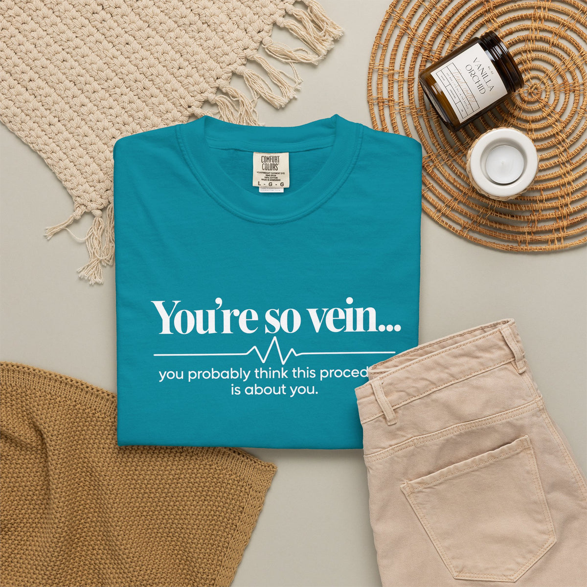 You're So Vein Shirt, Funny Nurse Shirt, Phlebotomist Gift, IV Nurse Tee, Medical Humor Shirt, Healthcare Worker Gift, Nurse Appreciation