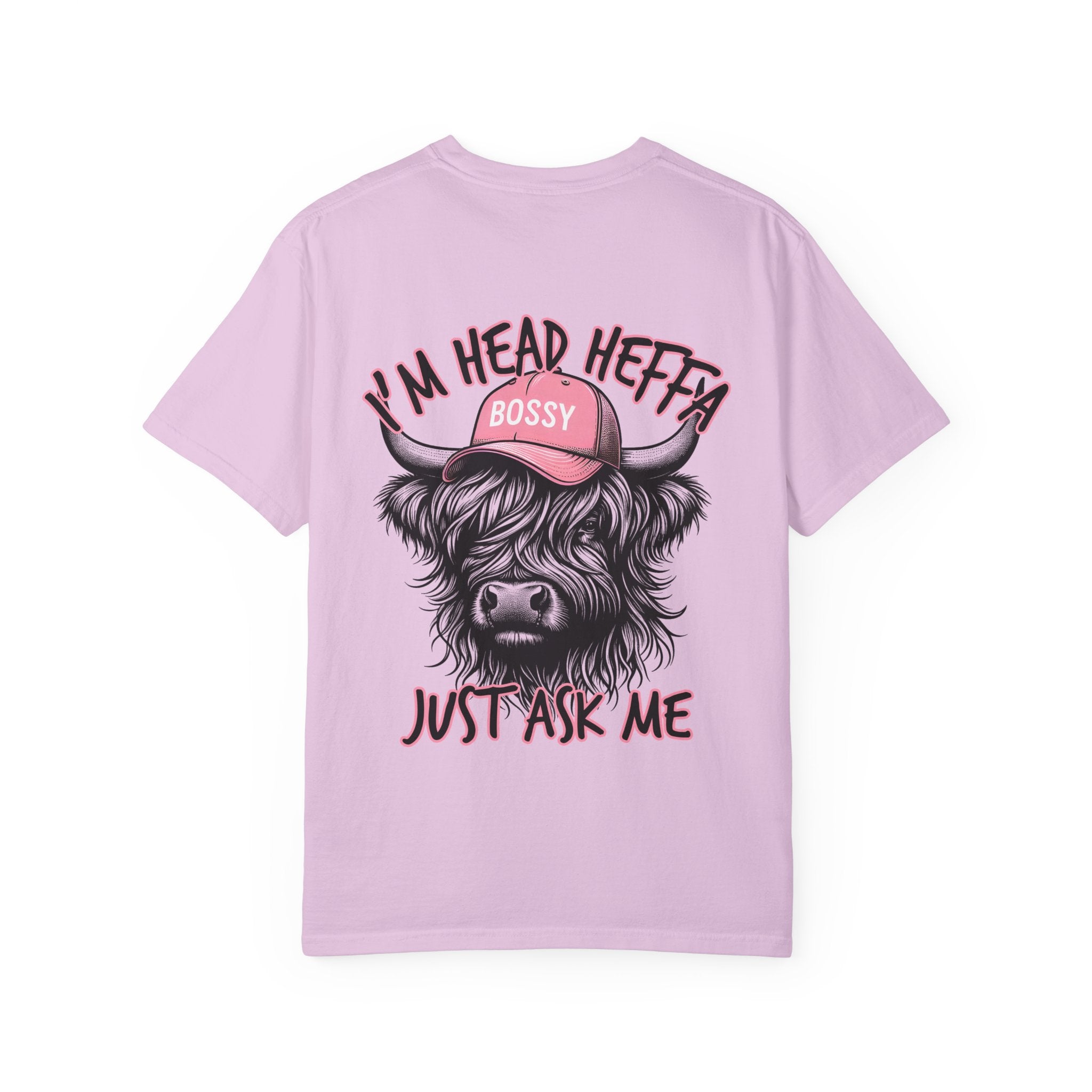 I'm Head Heffa T Shirt Highland Cow Bossy Graphic Tee