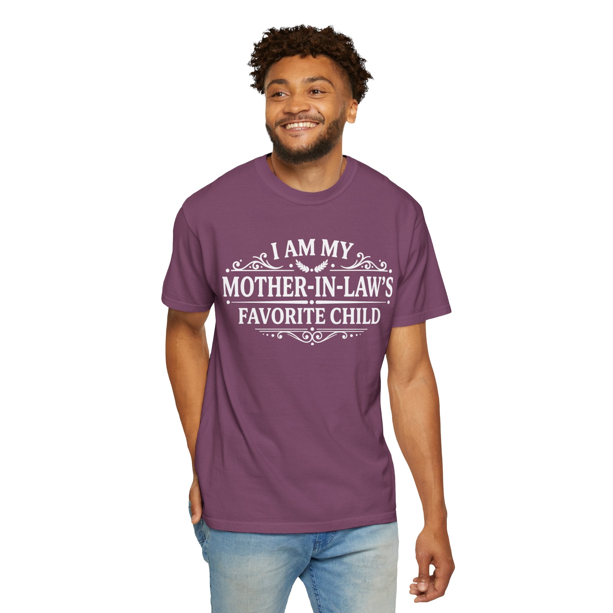 Mother in Laws Favorite Child T Shirt Funny Family Gift Tee