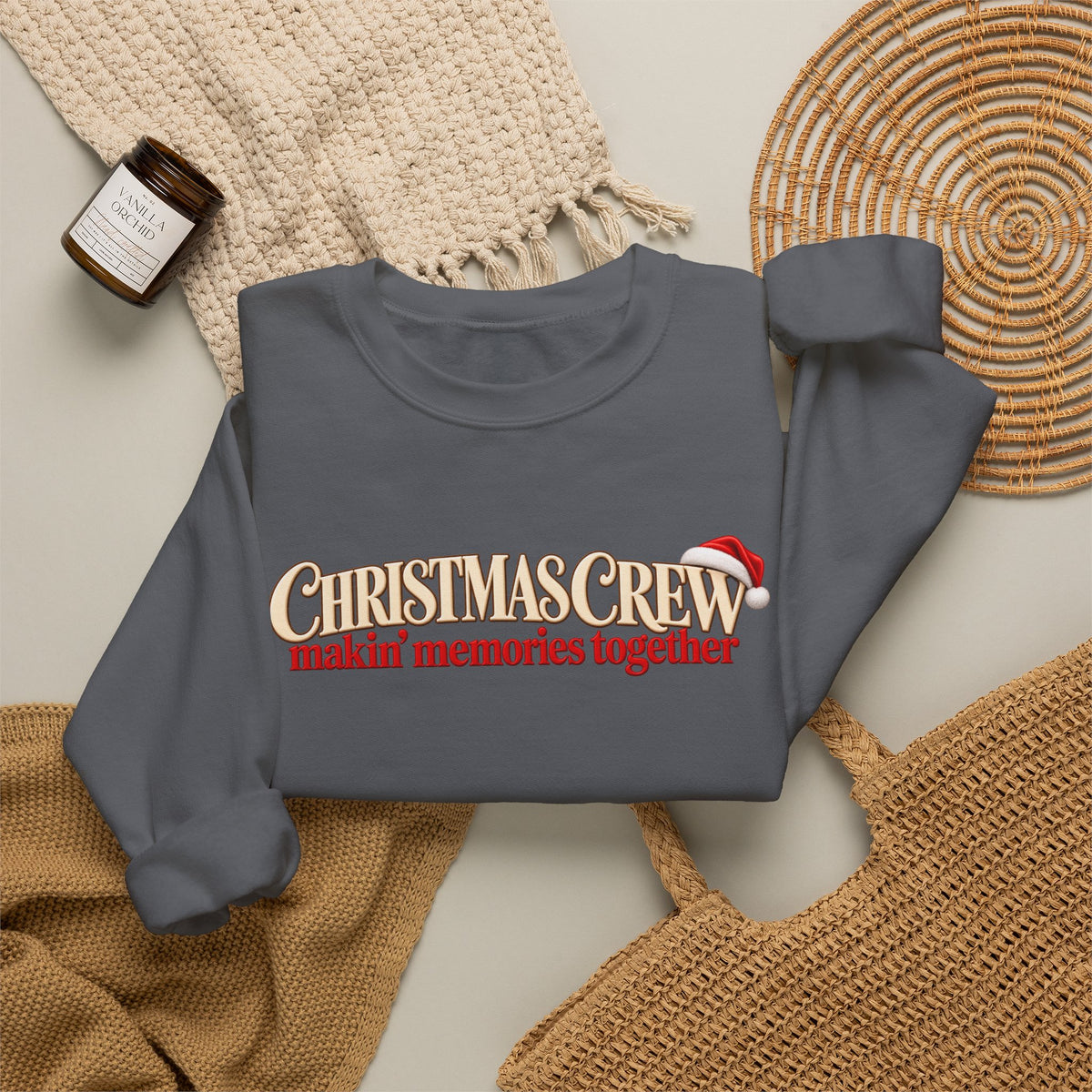 Christmas Crew Sweatshirt, Matching Family Christmas Shirts, Makin Memories Together, Unisex Holiday Crewneck, Christmas Family Outfit