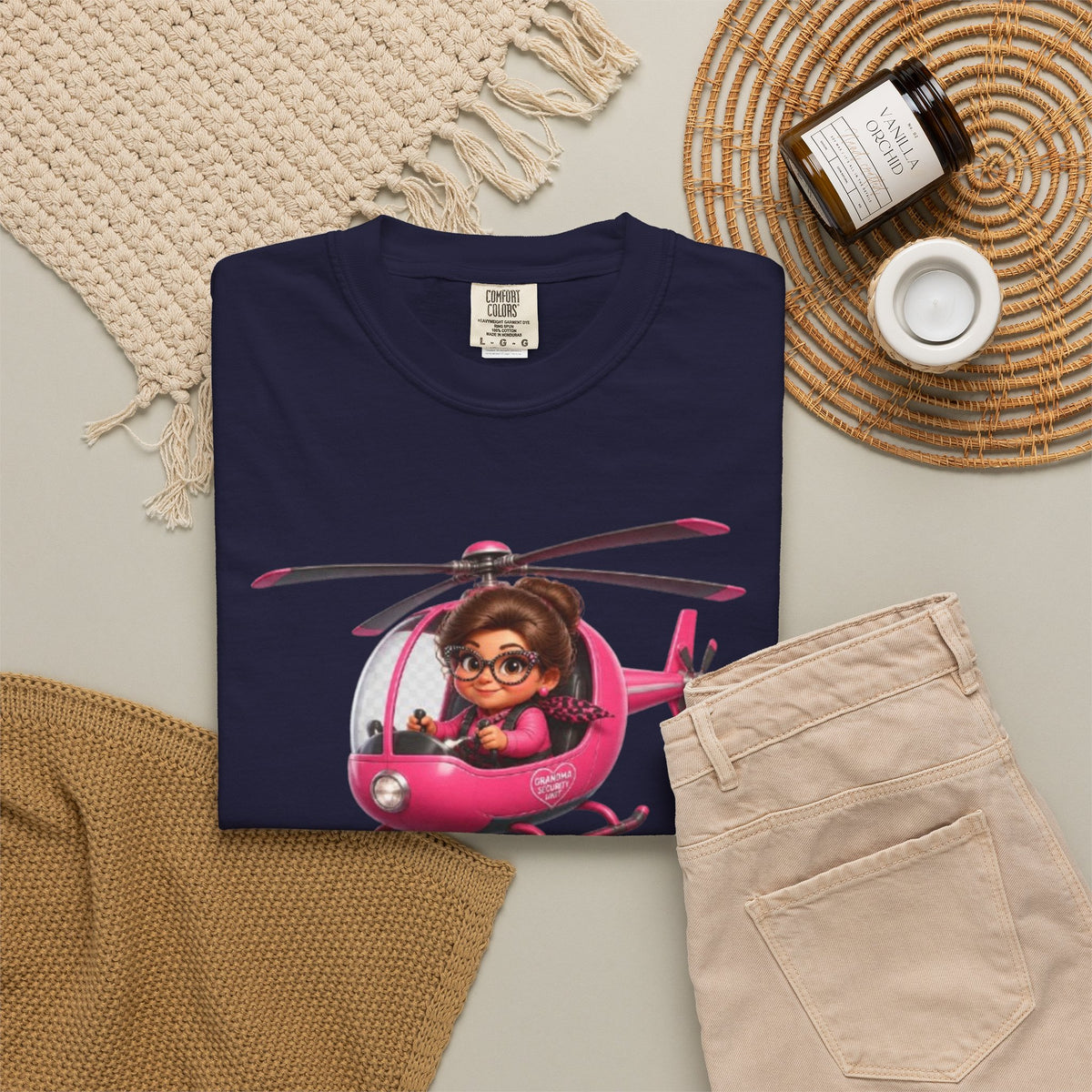 Helicopter Grandma T Shirt Warning Helicopter Grandma Mode Is Always Active