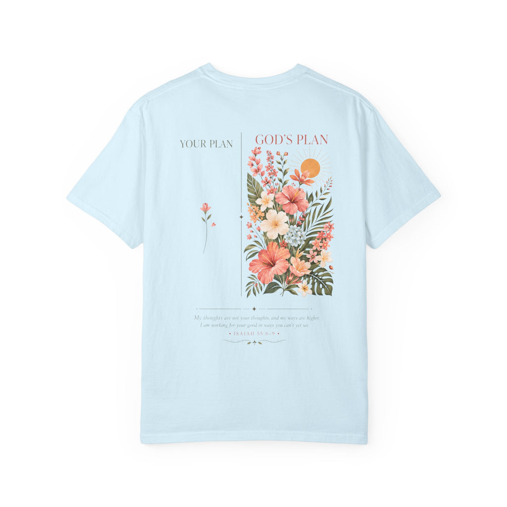 God's Plan Floral T Shirt