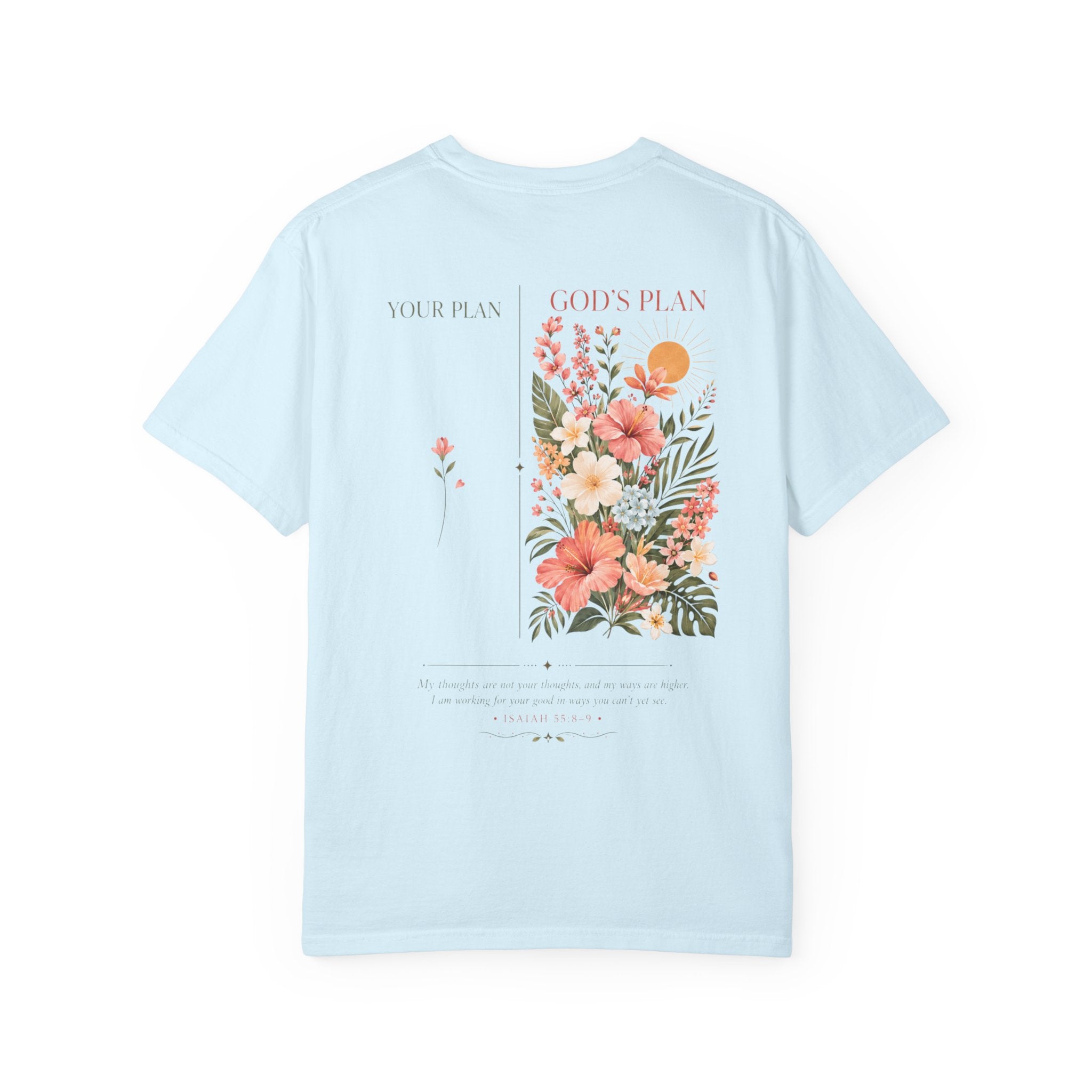God's Plan Floral T Shirt