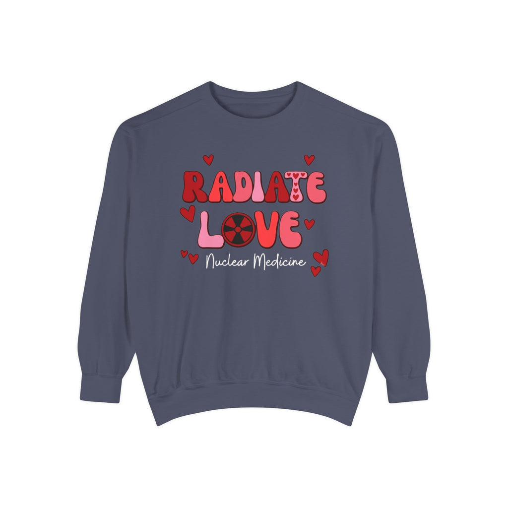 Radiate Love Sweatshirt Nuclear Medicine Crewneck