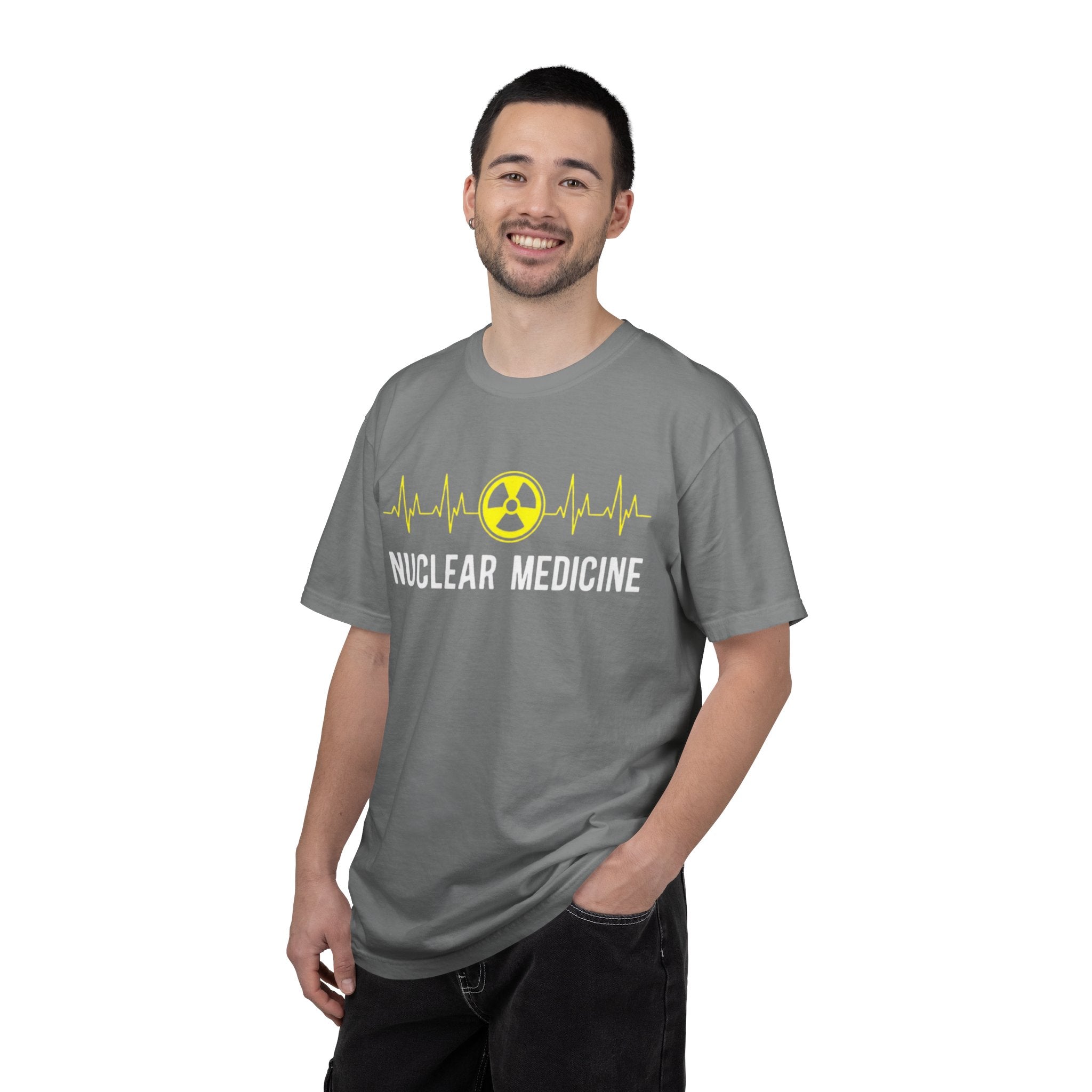 Nuclear Medicine T-Shirt  Radiology Tech ECG Logo Tee