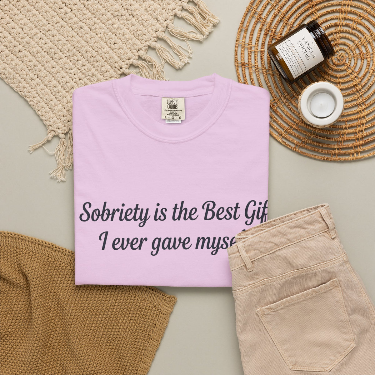 Sobriety Is the Best Gift Tee Inspirational Recovery T Shirt Personalize with how many months or years