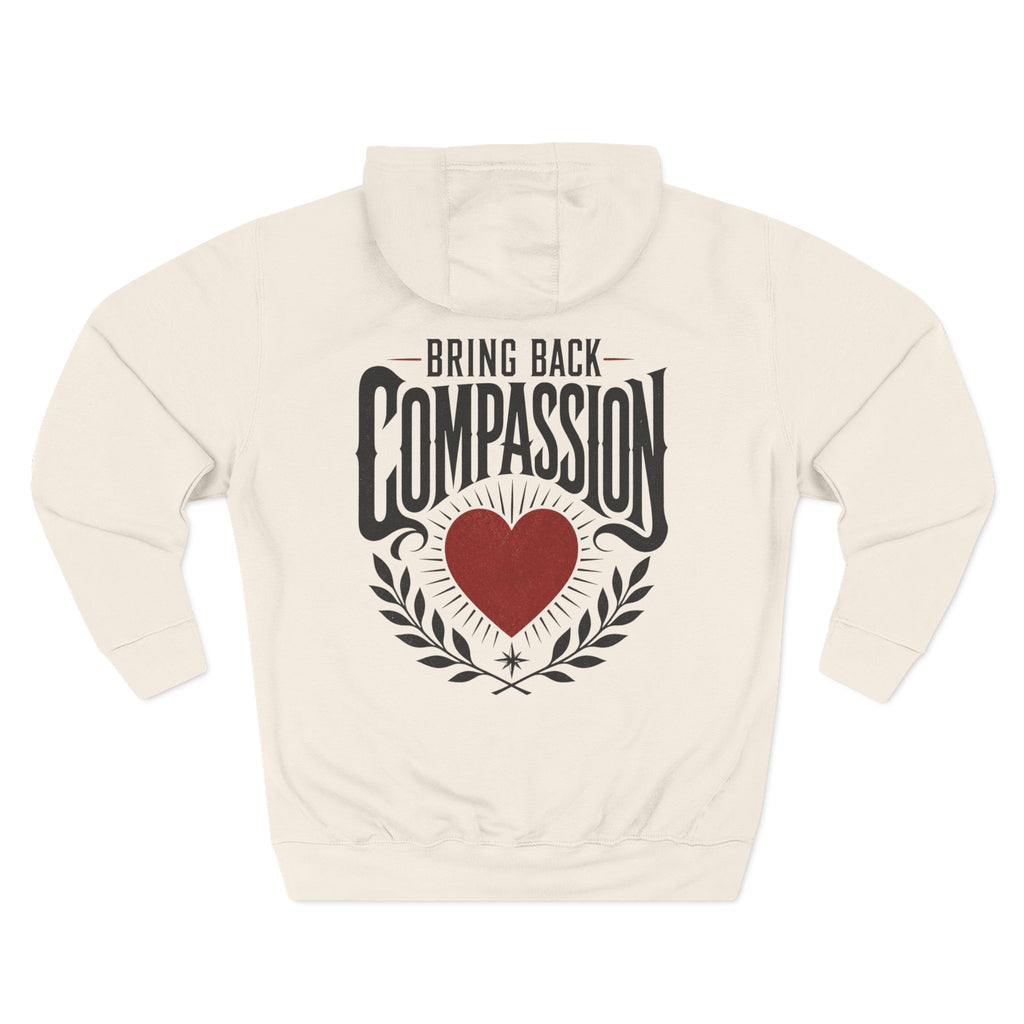 Bring Back Compassion Hoodie Change Starts With You Plant Care Graphic