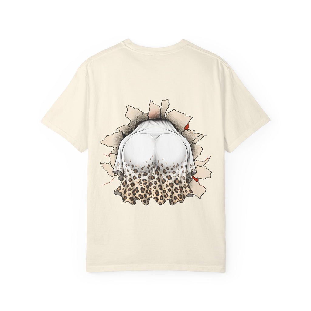Halloween Gnome T-Shirt Funny Bubblegum Ghost and Leopard Butt Graphic Tee