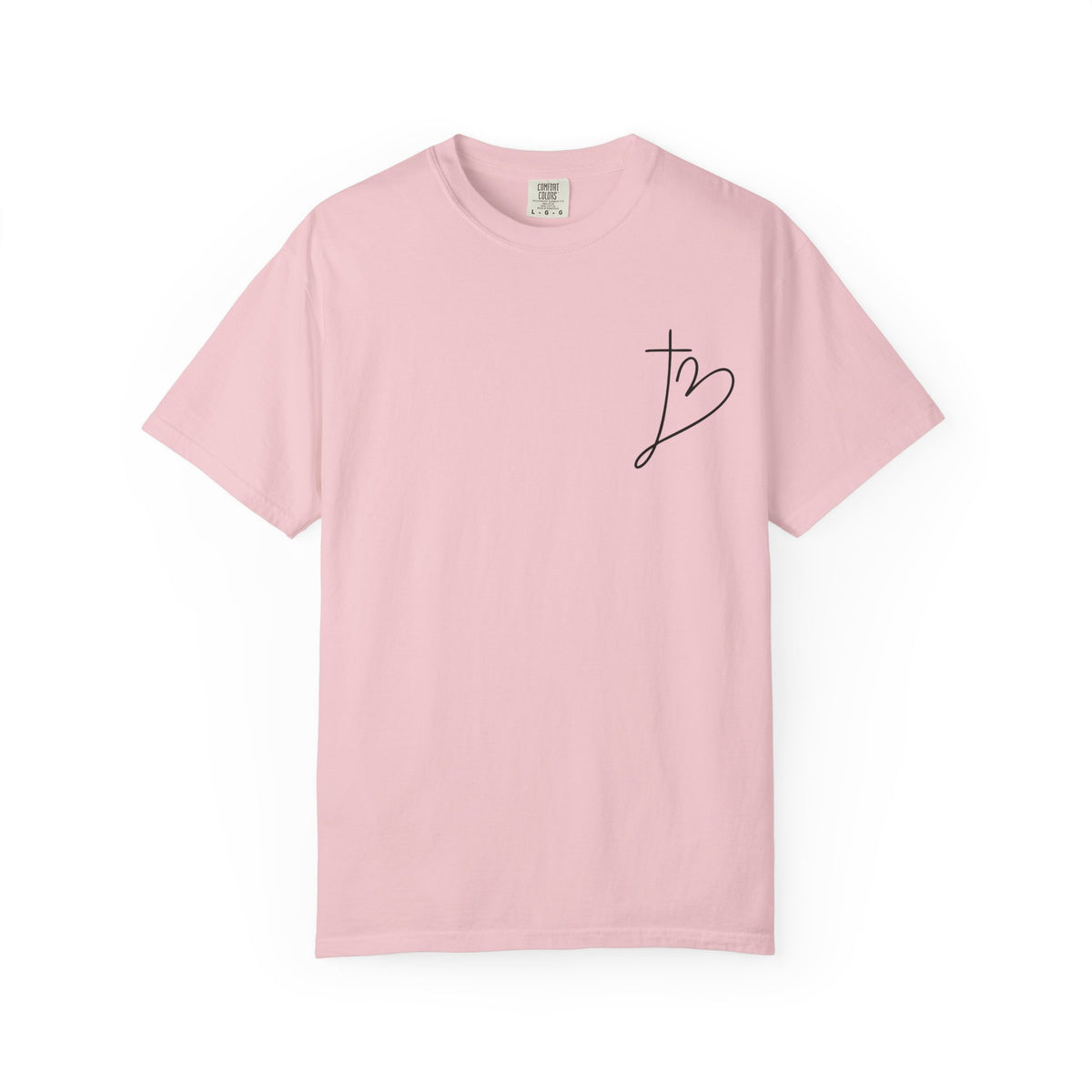 T-Shirt  Stronger Than the Storm Script Chest and Back Tee