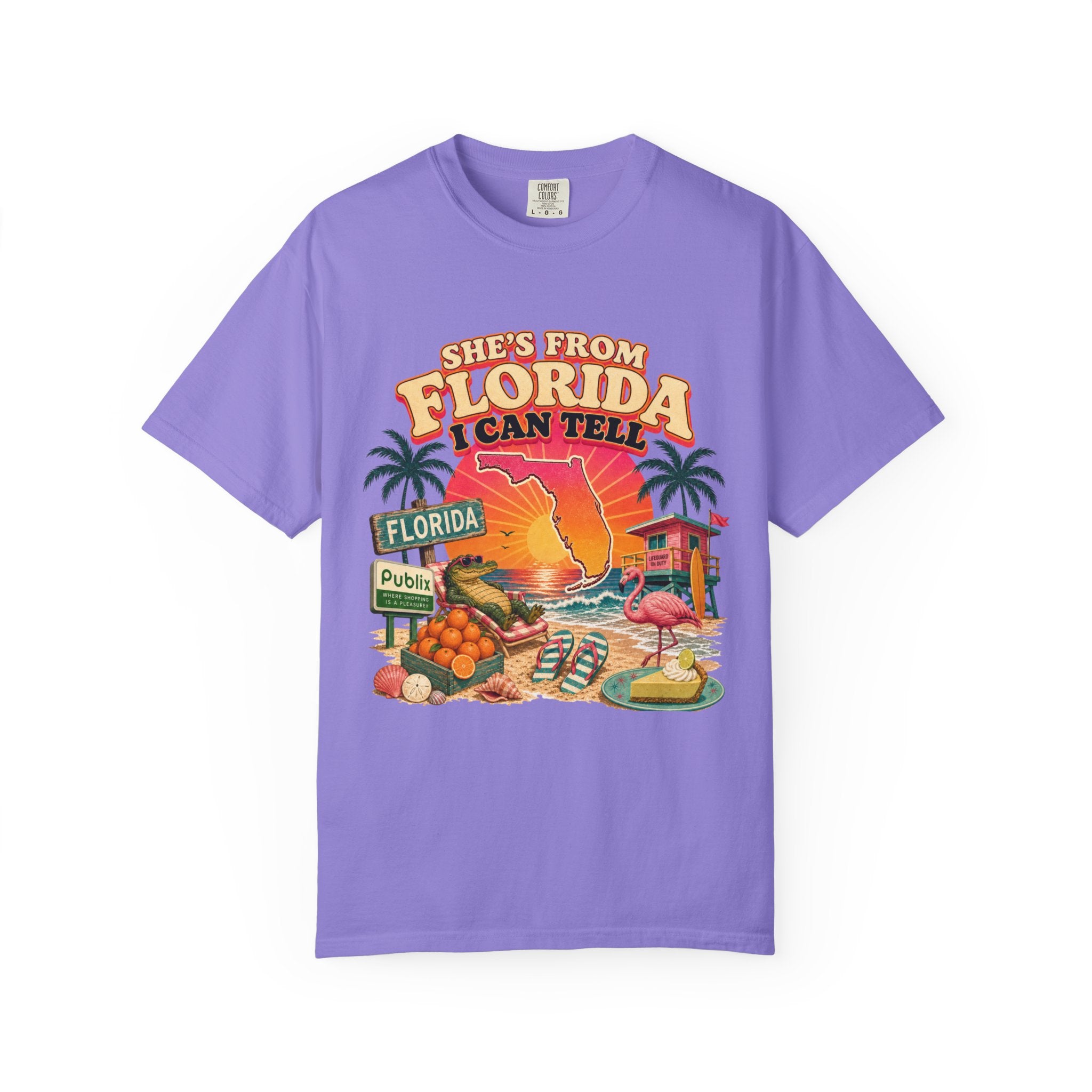 Shes From Florida I Can Tell T Shirt