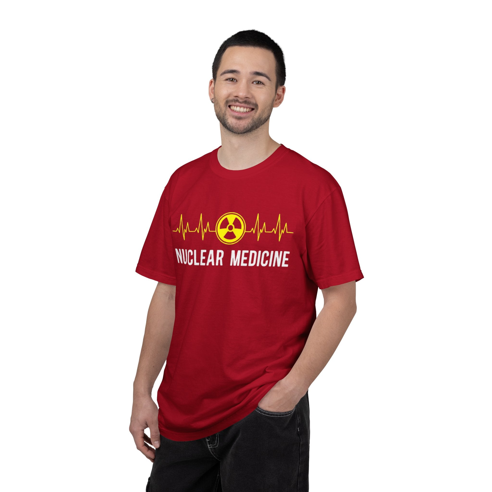 Nuclear Medicine T-Shirt  Radiology Tech ECG Logo Tee