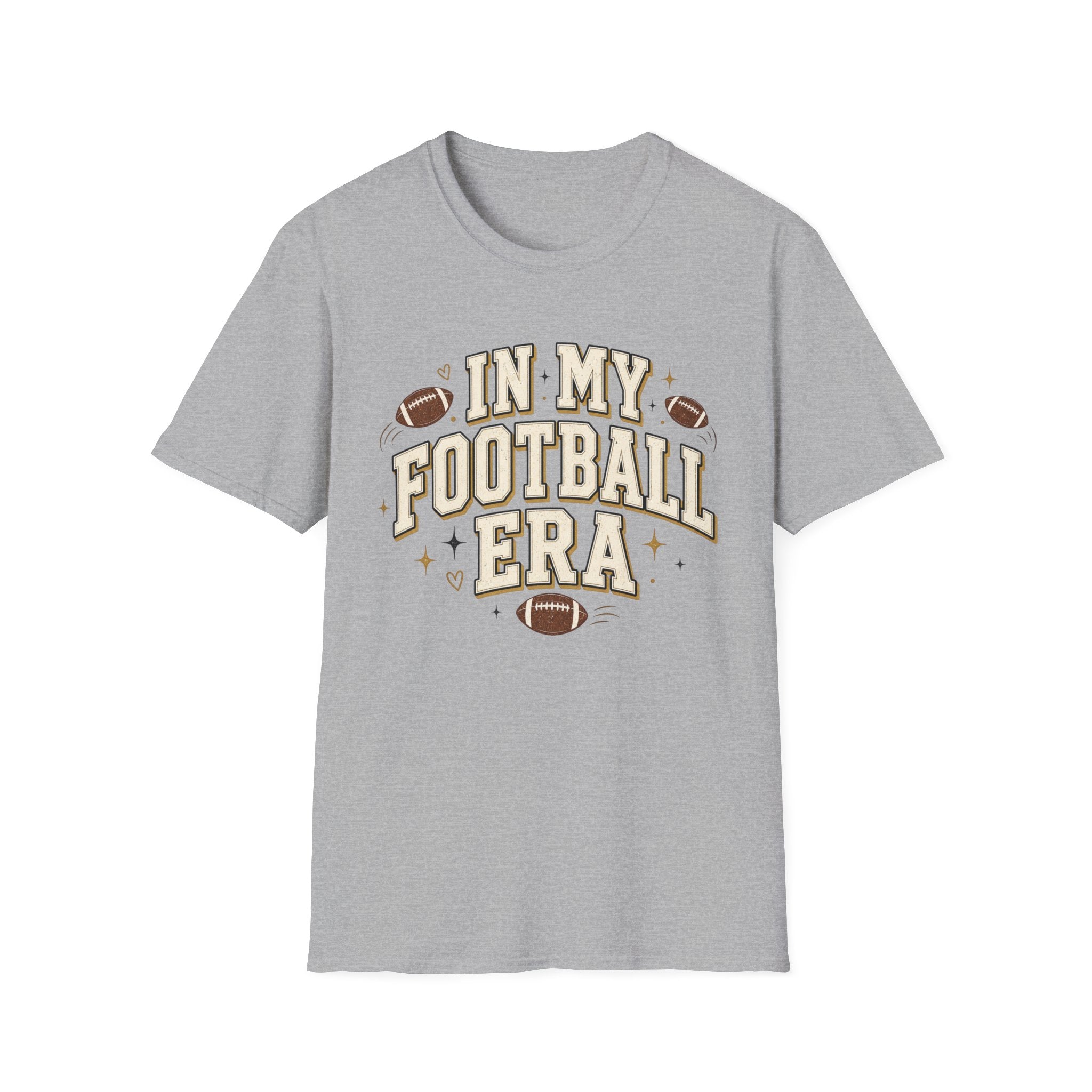 Football Era T Shirt In My Football Era Vintage Fan Tee