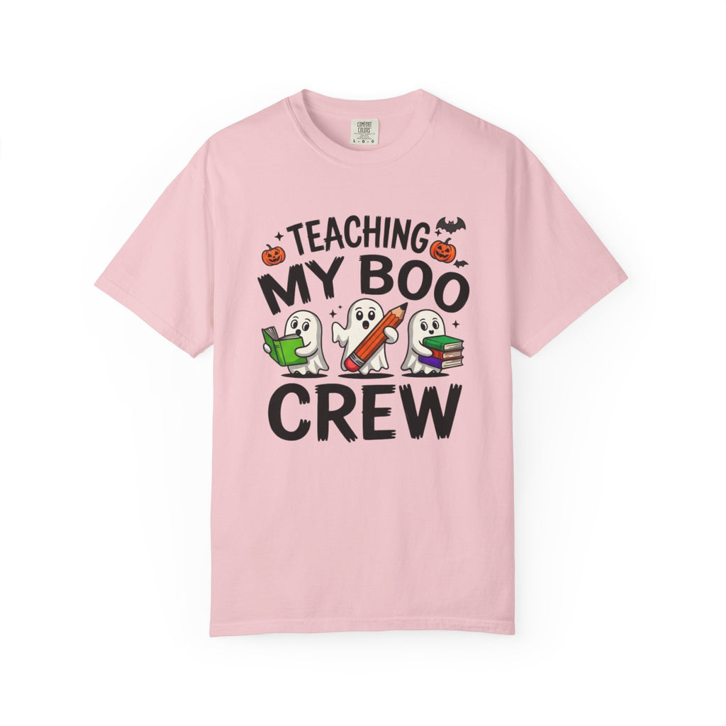 Teaching My Boo Crew T-Shirt Cute Halloween Teacher Tee