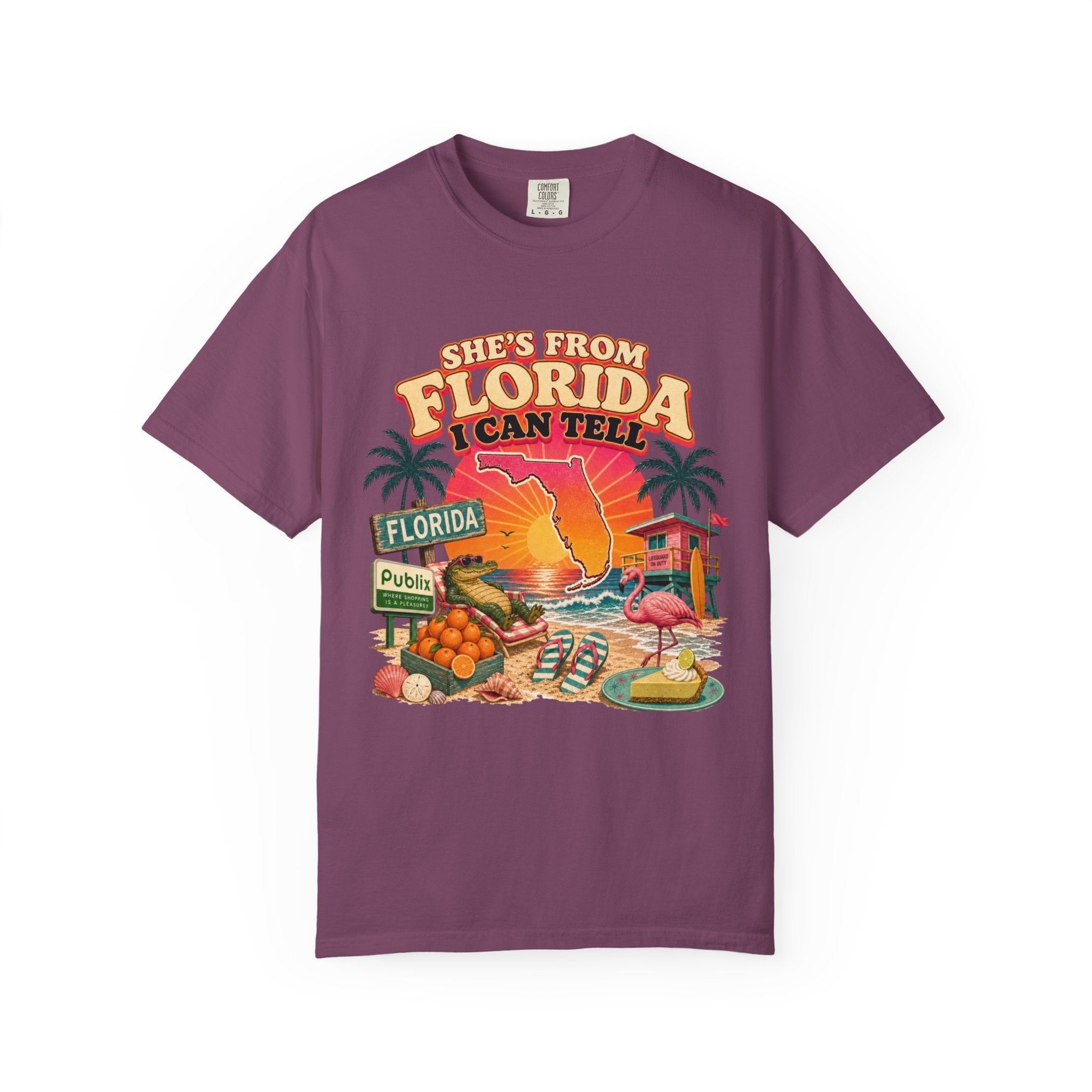 Shes From Florida I Can Tell T Shirt