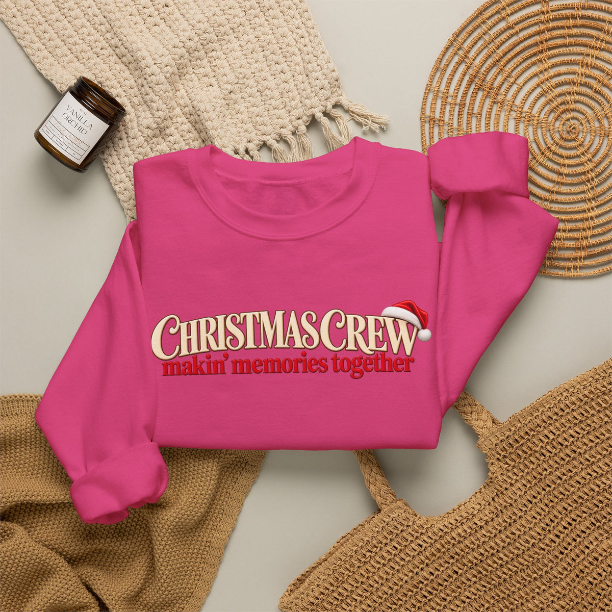 Christmas Crew Sweatshirt, Matching Family Christmas Shirts, Makin Memories Together, Unisex Holiday Crewneck, Christmas Family Outfit