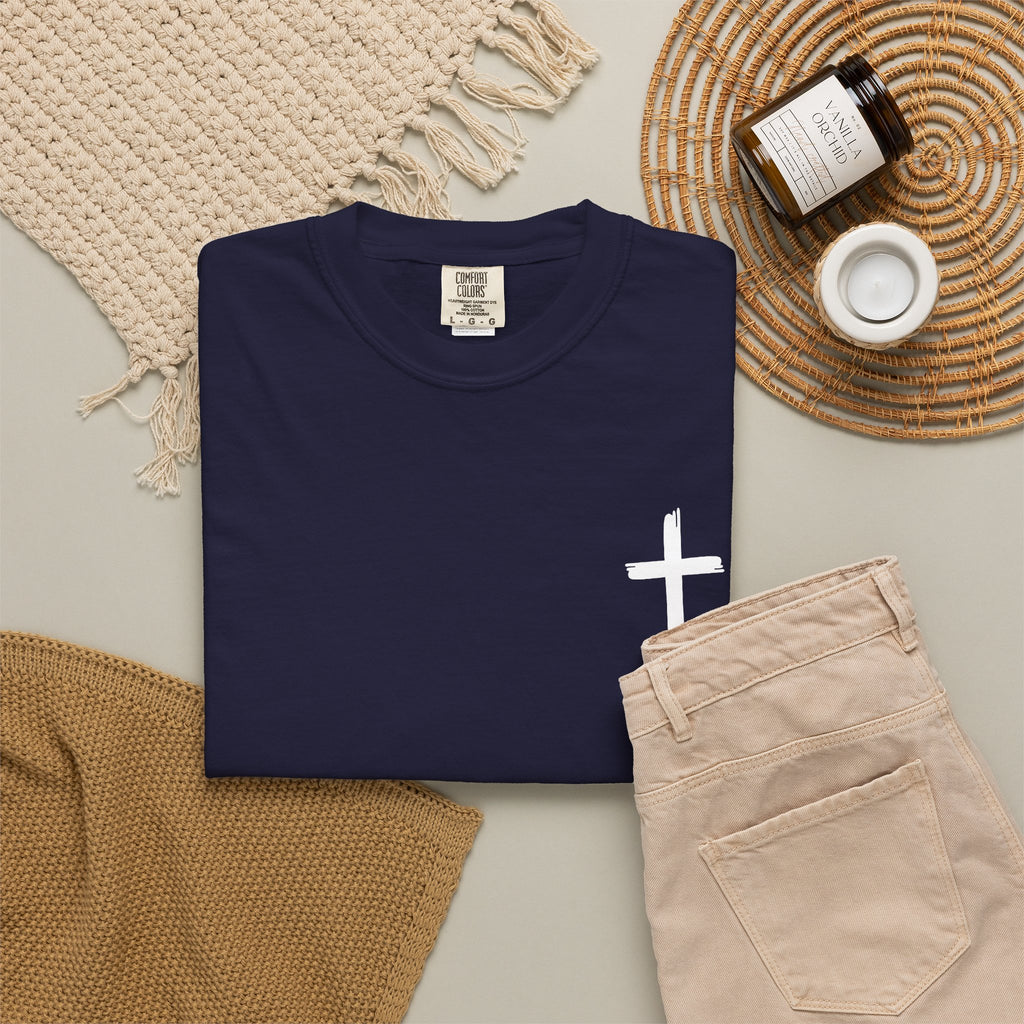 Christian Cross Tee Shirt Jesus Is The Way The Truth The Life Graphic Tee