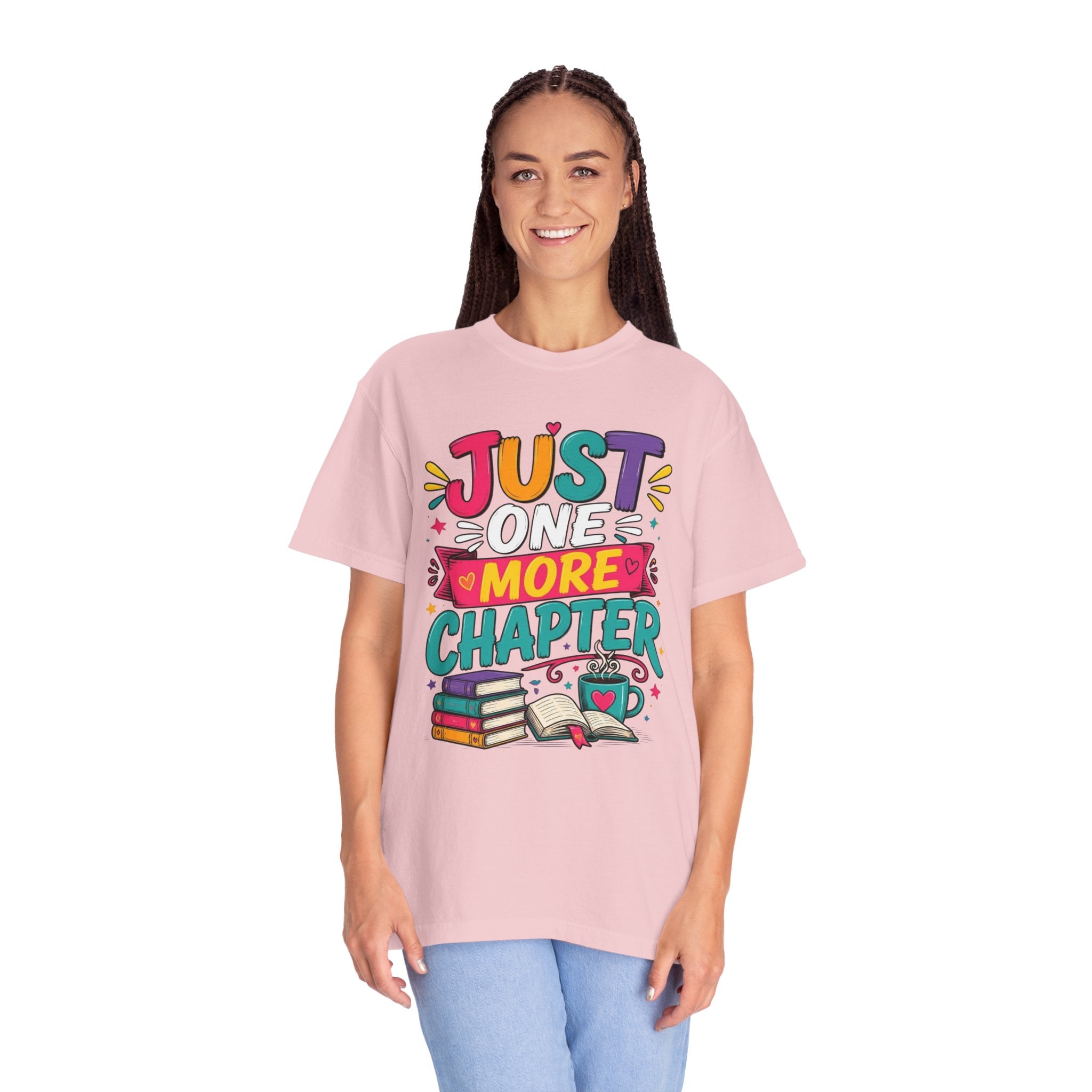 T-Shirt  Just One More Chapter Book Lover Graphic Tee