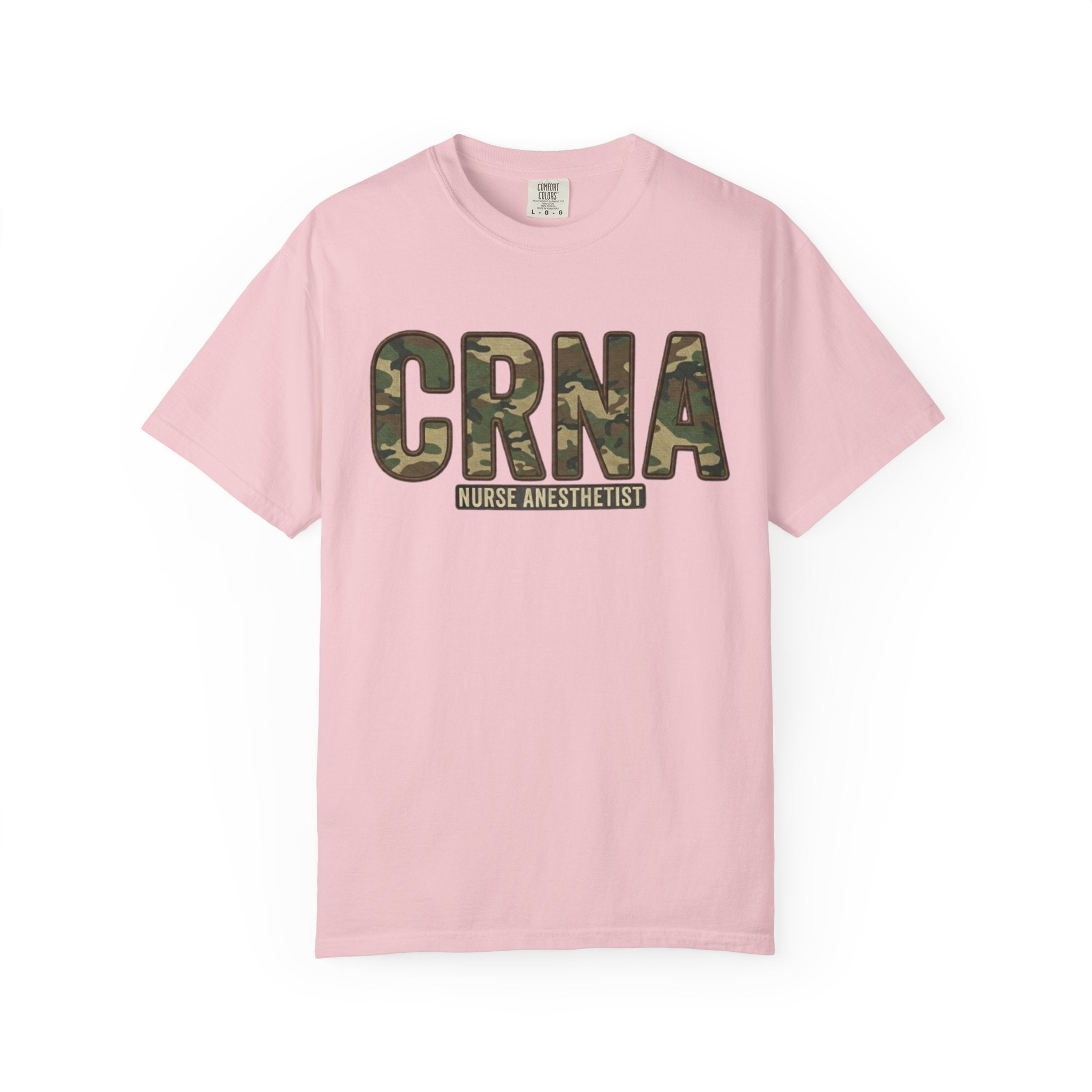 CRNA Camo T-Shirt — Nurse Anesthetist Military Style