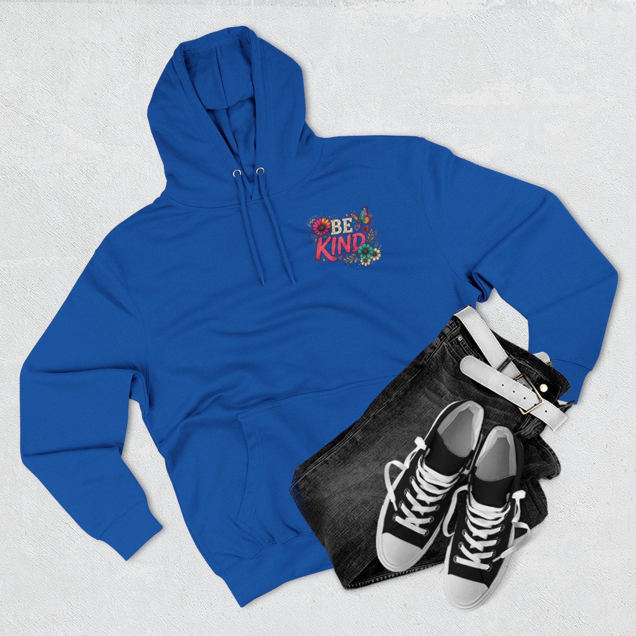 Hoodie Dont Let the Ugly Kill the Beauty in You Floral Graphic Hoodie