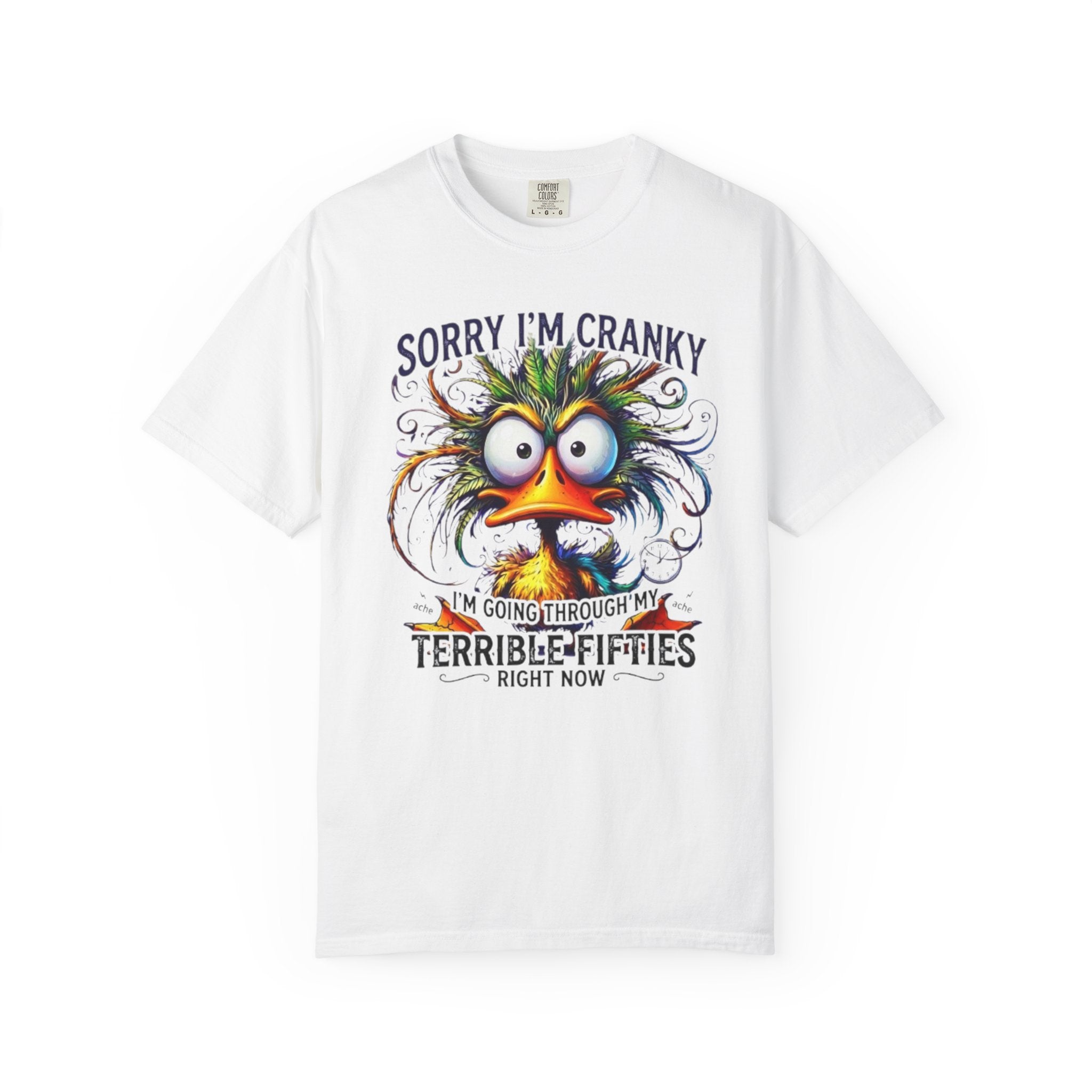 Funny Sorry Im Cranky 50s Birthday T-Shirt