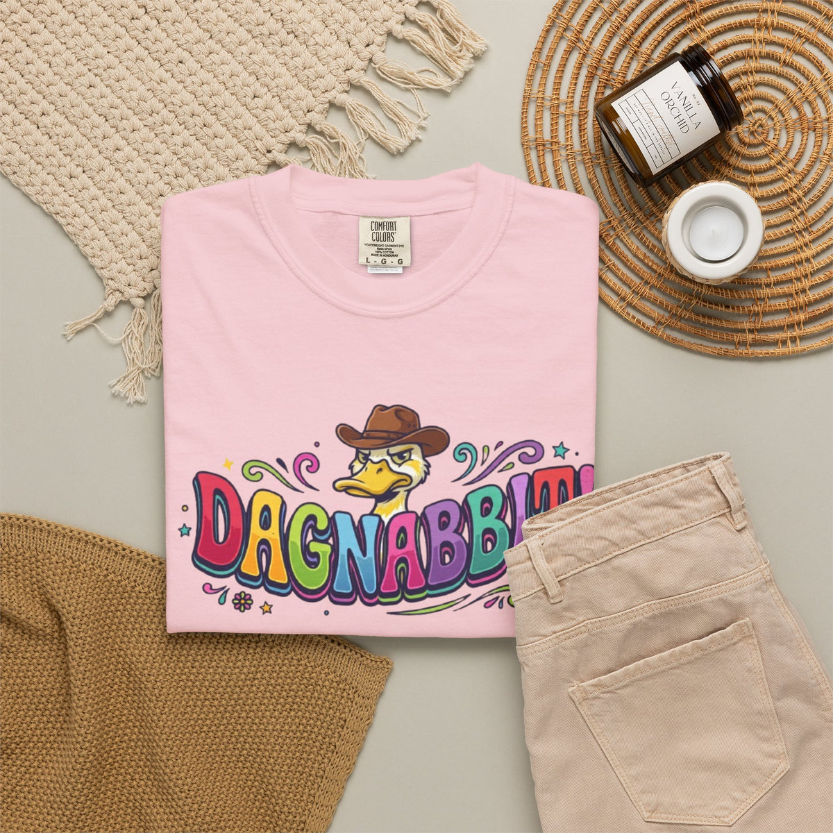 Dagnabbit  Western Duck Graphic T-Shirt