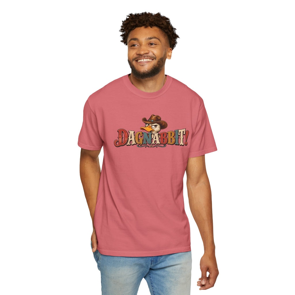 Dagnabbit Cowboy Rabbit T shirt | Western Cartoon Graphic Tee
