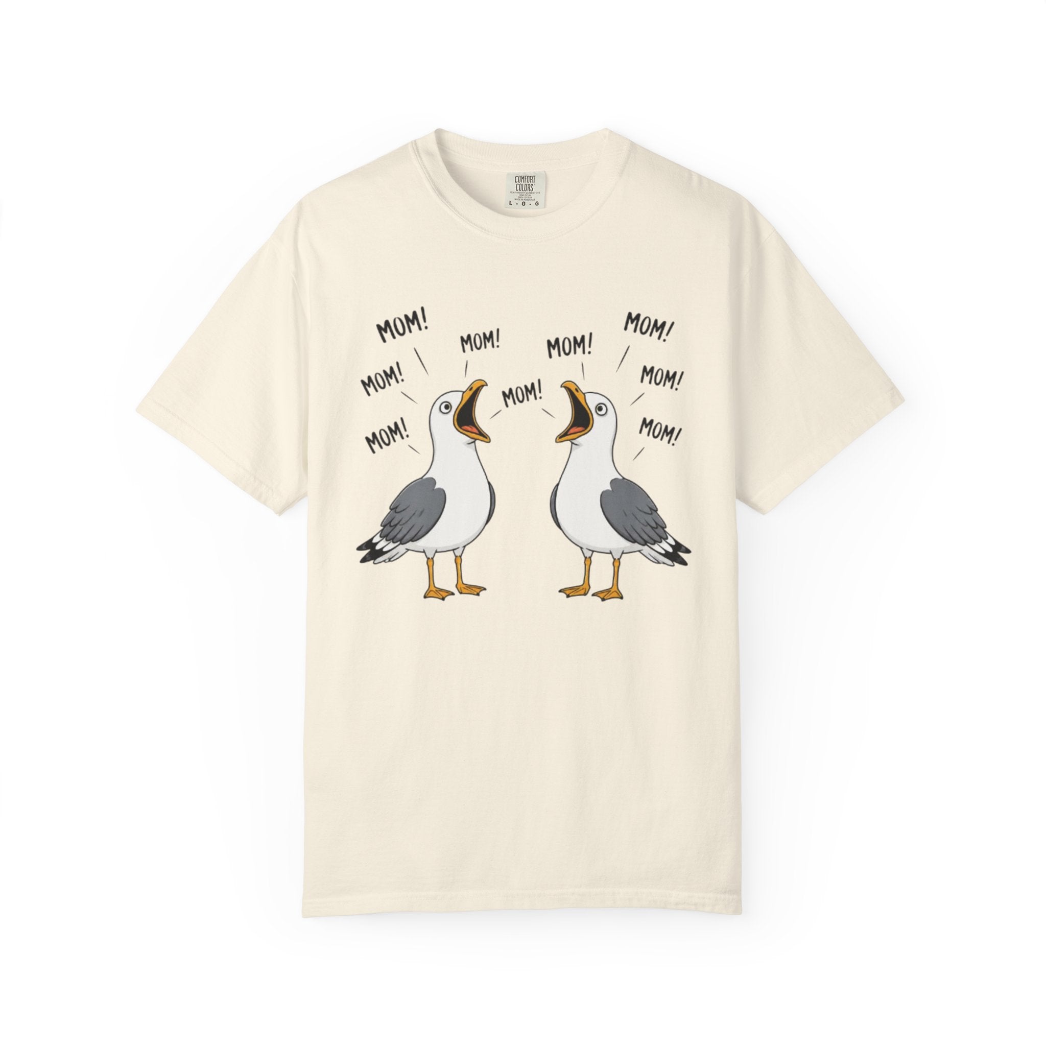 Seagull MOM MOM MOM Graphic T Shirt