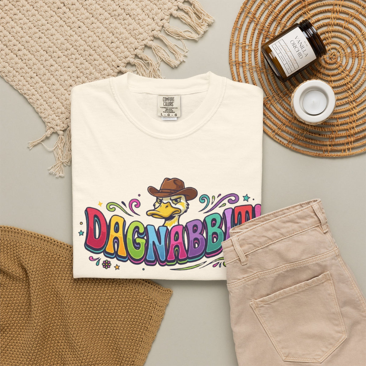 Dagnabbit  Western Duck Graphic T-Shirt