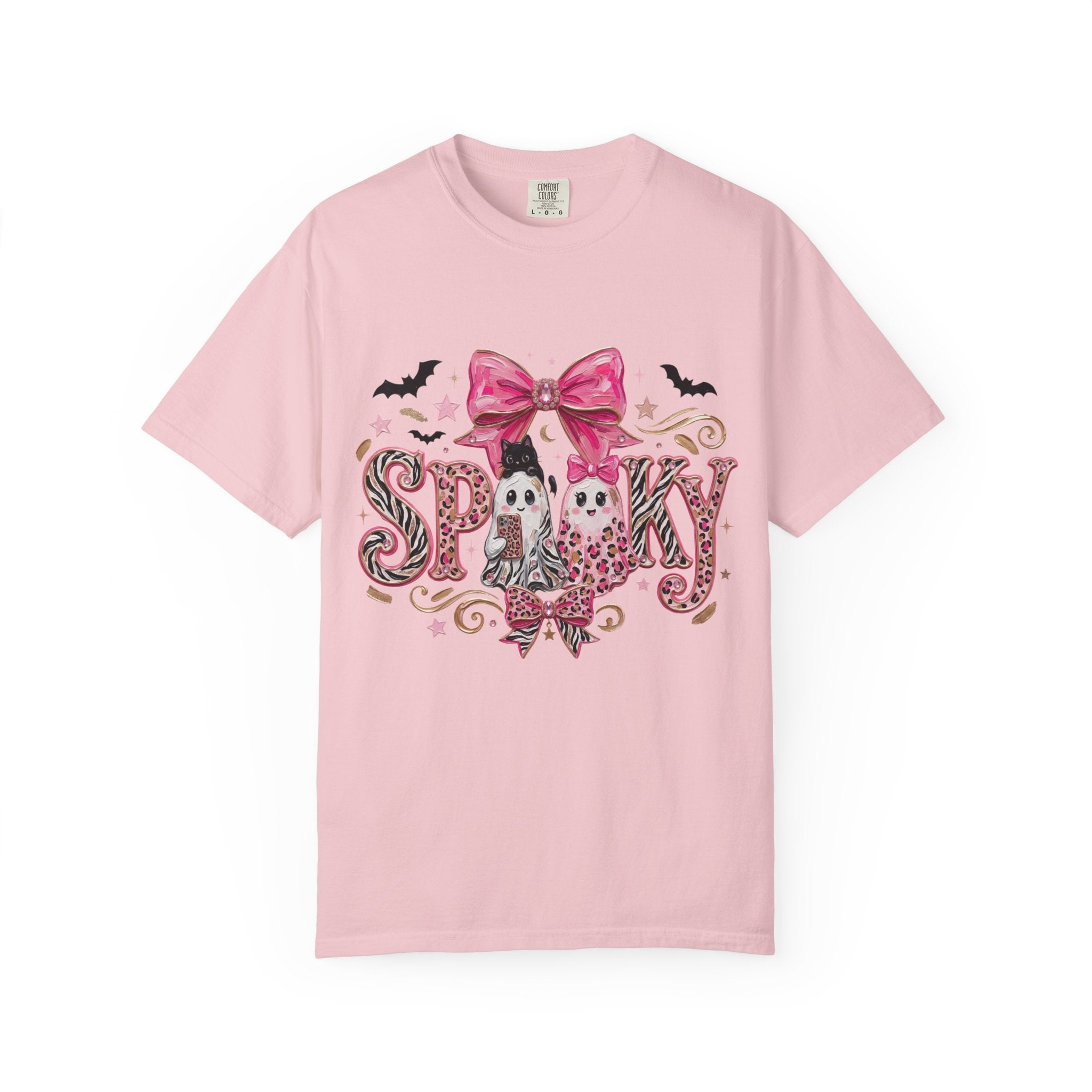 Spooky Pink Skull Tee