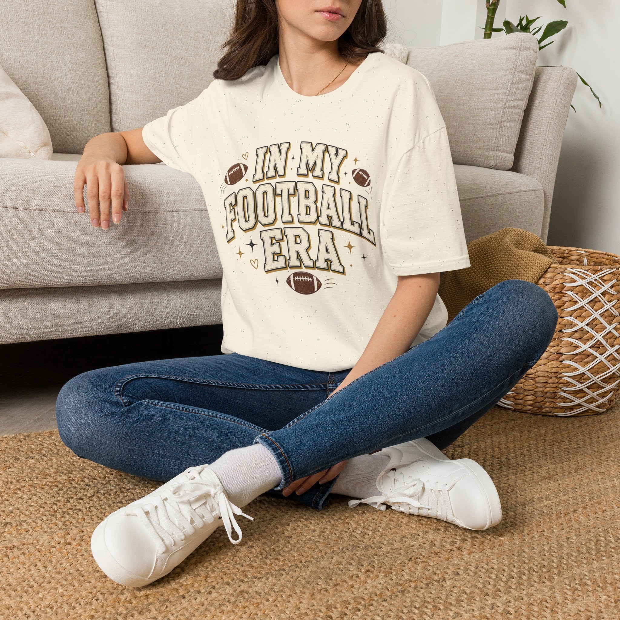 Football Era T Shirt In My Football Era Vintage Fan Tee