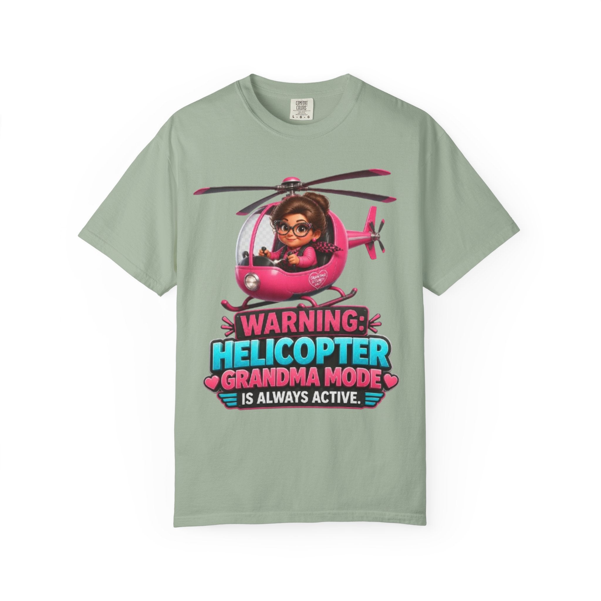 Helicopter Grandma T Shirt Warning Helicopter Grandma Mode Is Always Active