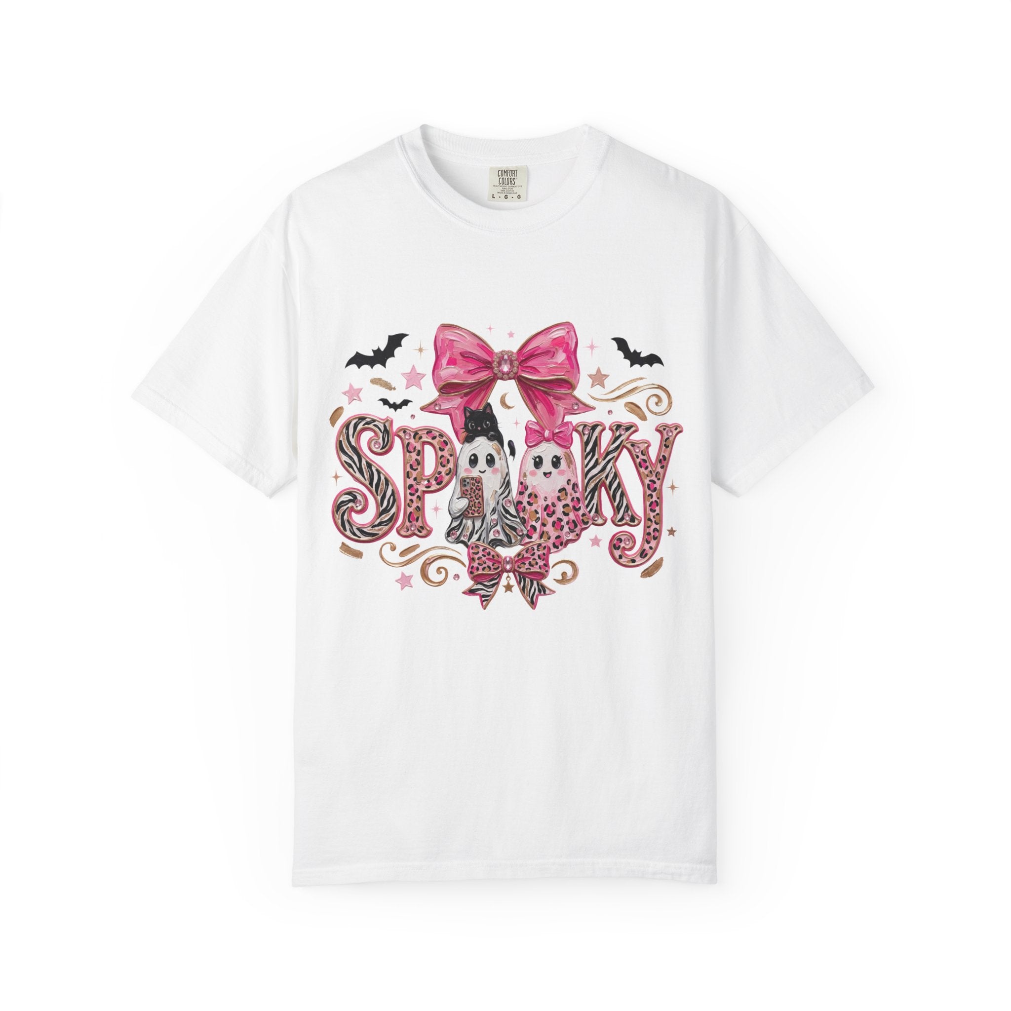 Spooky Pink Skull Tee