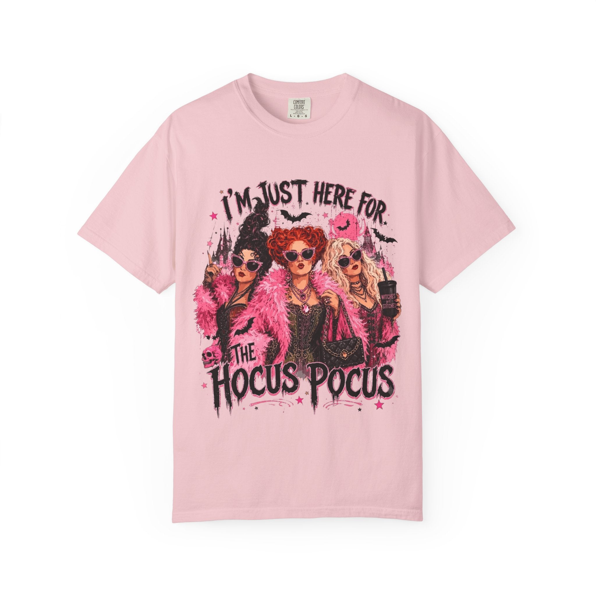 Hocus Pocus Graphic T Shirt Im Just Here for the Hocus Pocus Halloween Tee