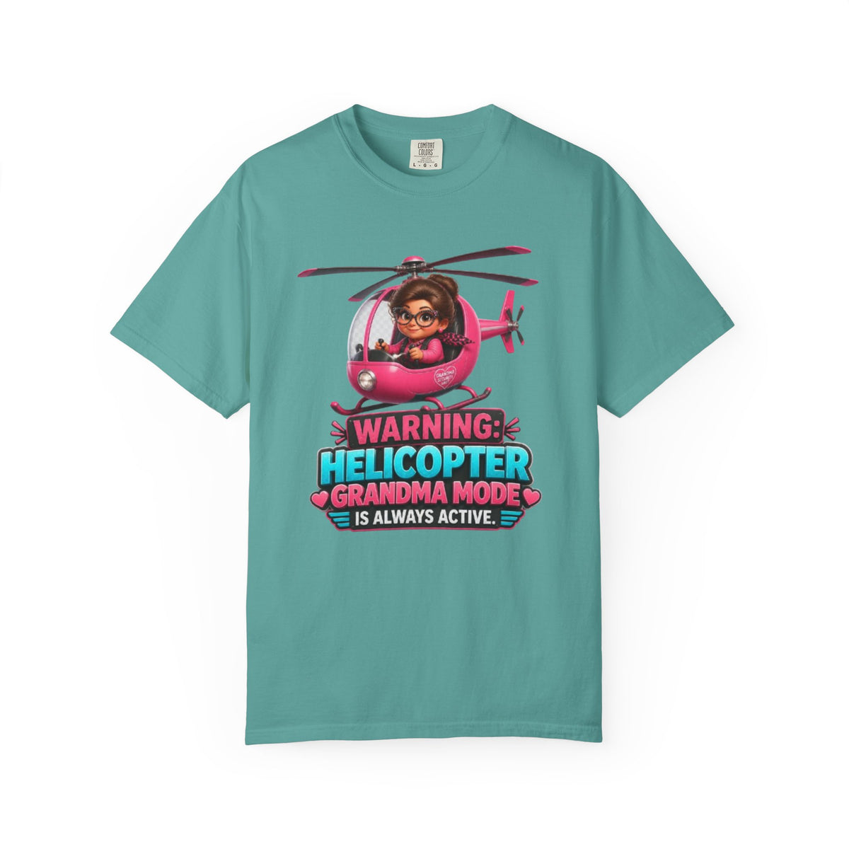 Helicopter Grandma T Shirt Warning Helicopter Grandma Mode Is Always Active