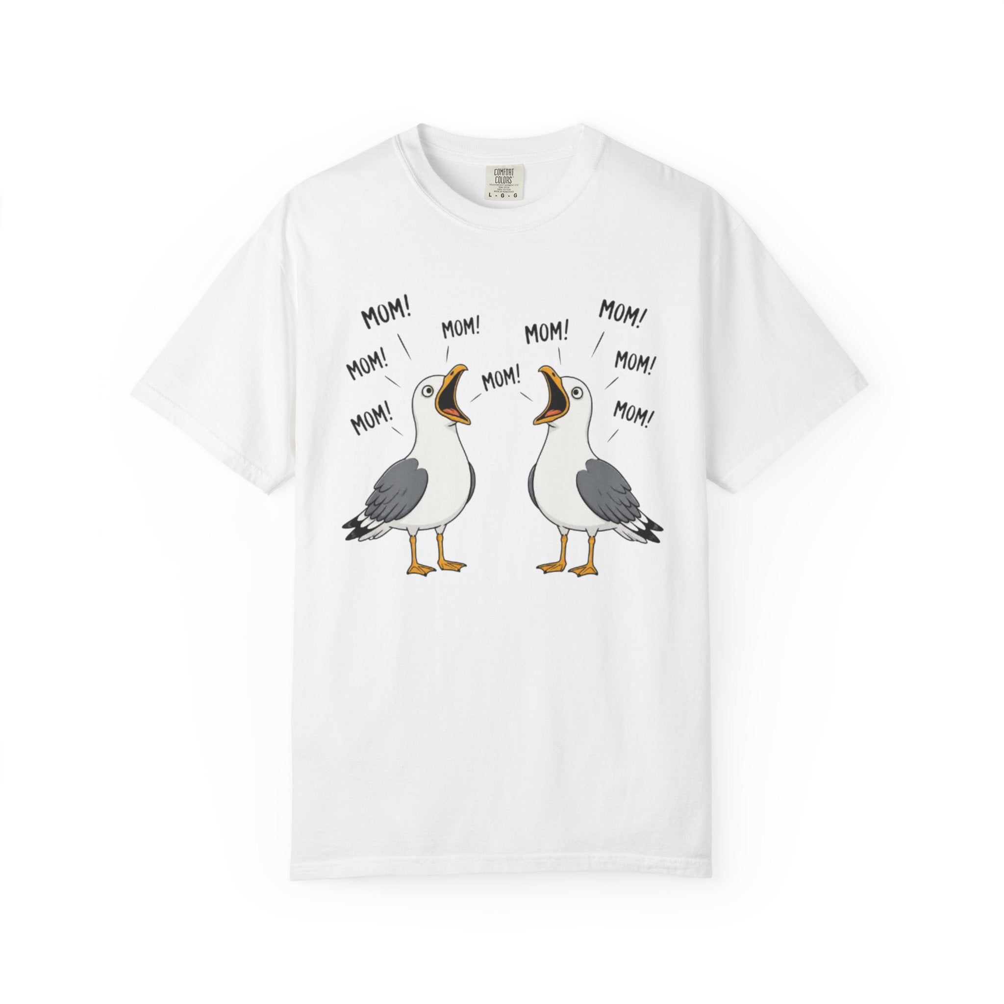 Seagull MOM MOM MOM Graphic T Shirt