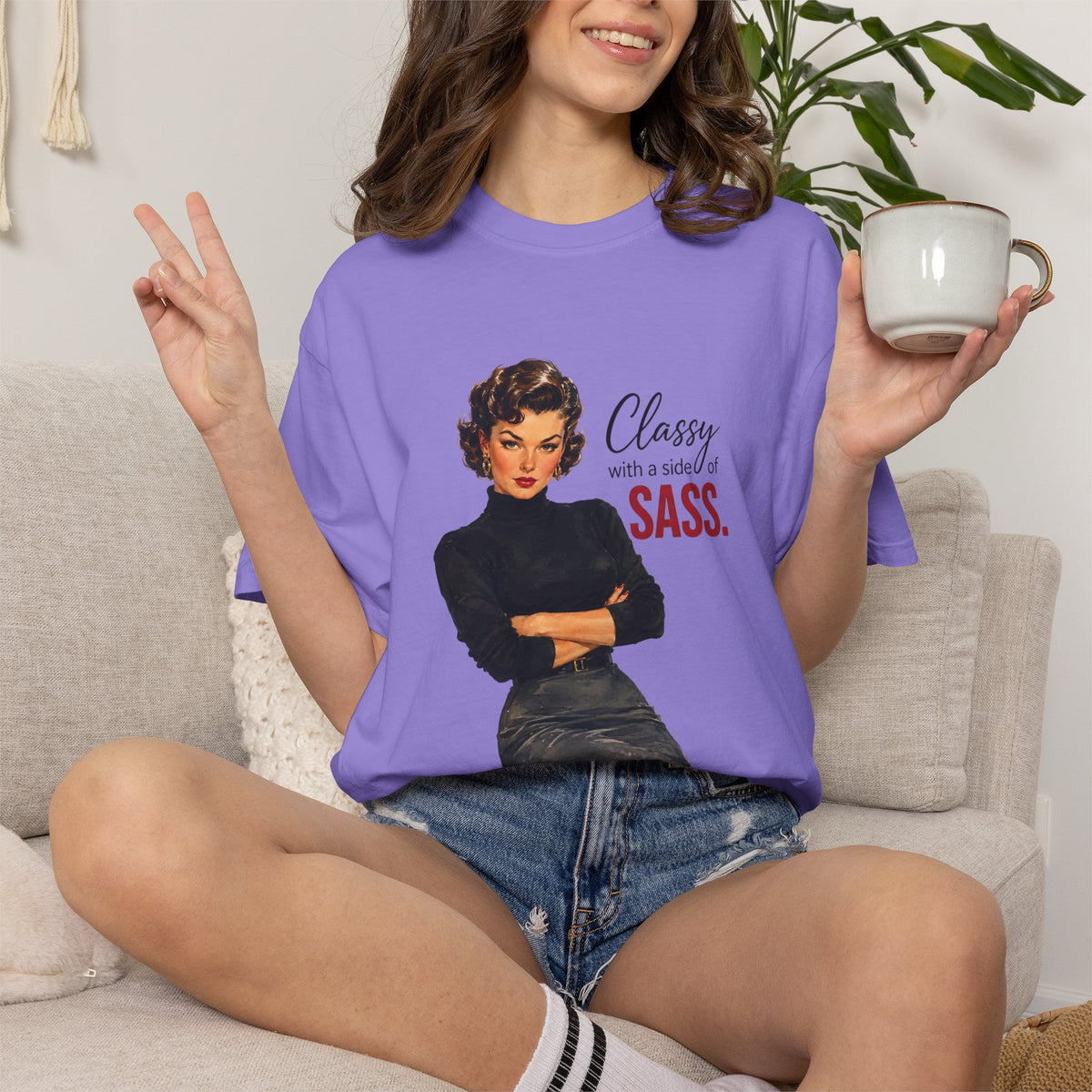 Classy With a Side of Sass T Shirt