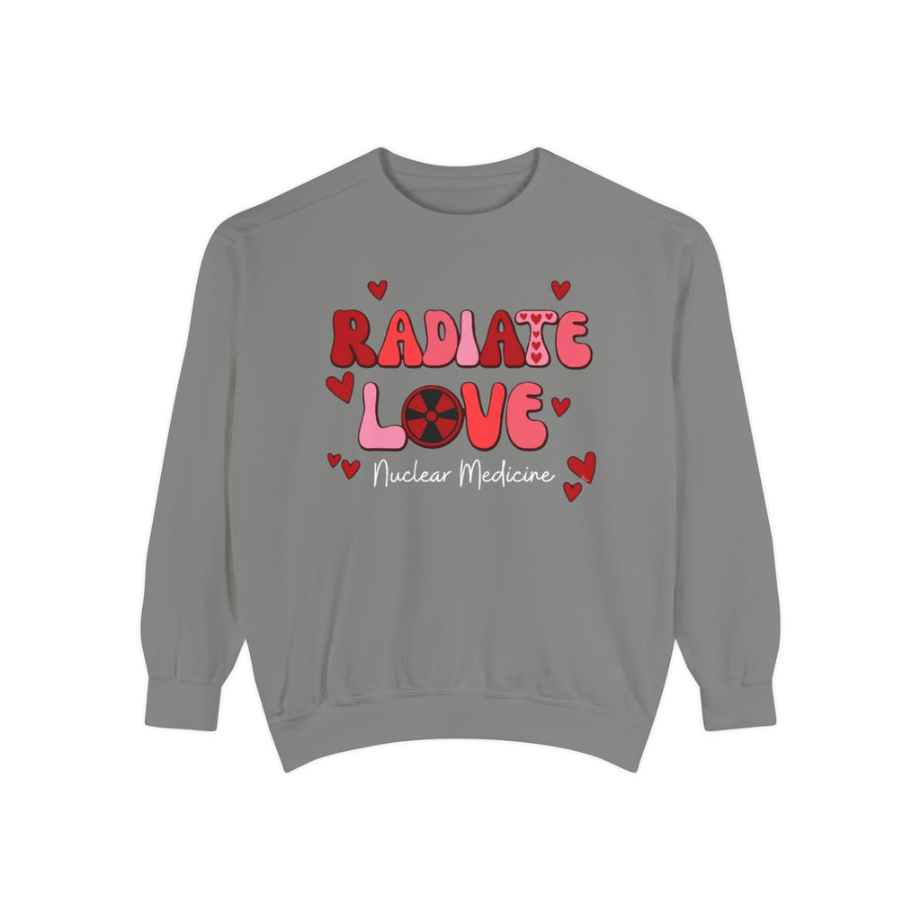 Radiate Love Sweatshirt Nuclear Medicine Crewneck