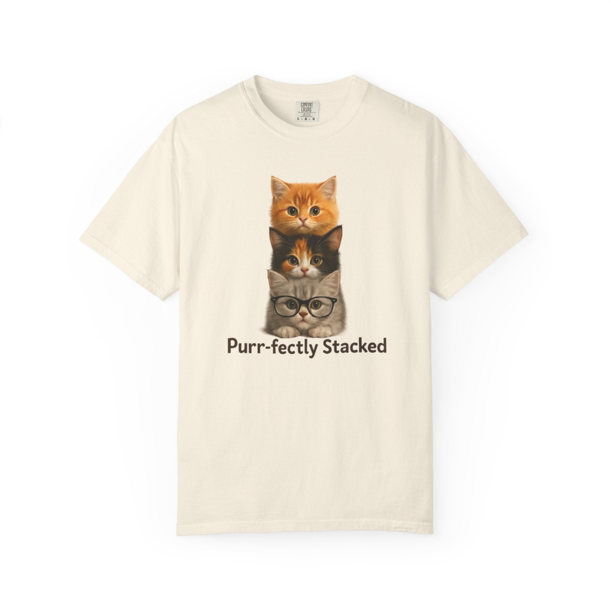 Purr fectly Stacked Cat T Shirt
