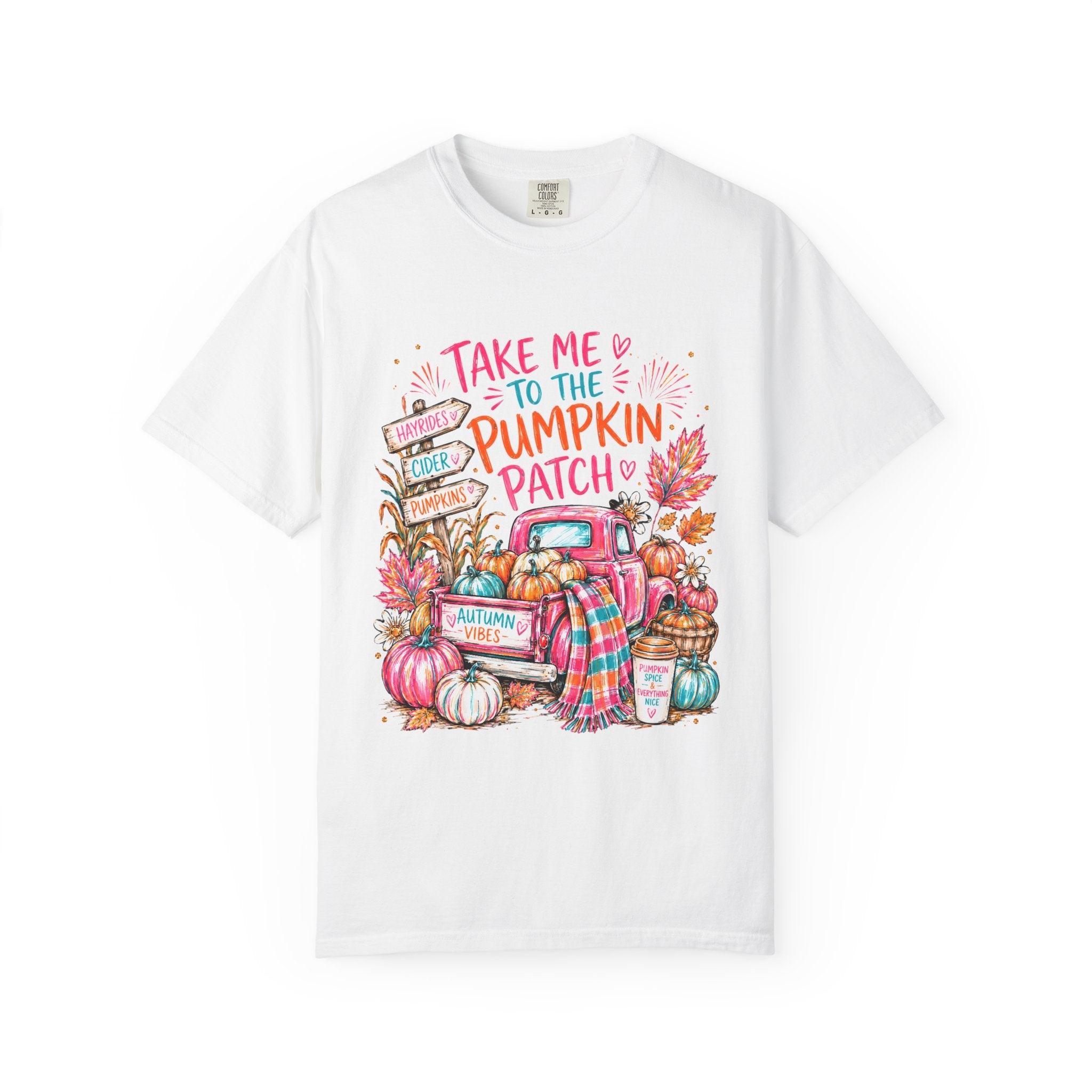 Pumpkin Patch Truck T Shirt Take Me to the Pumpkin Patch Fall Tee